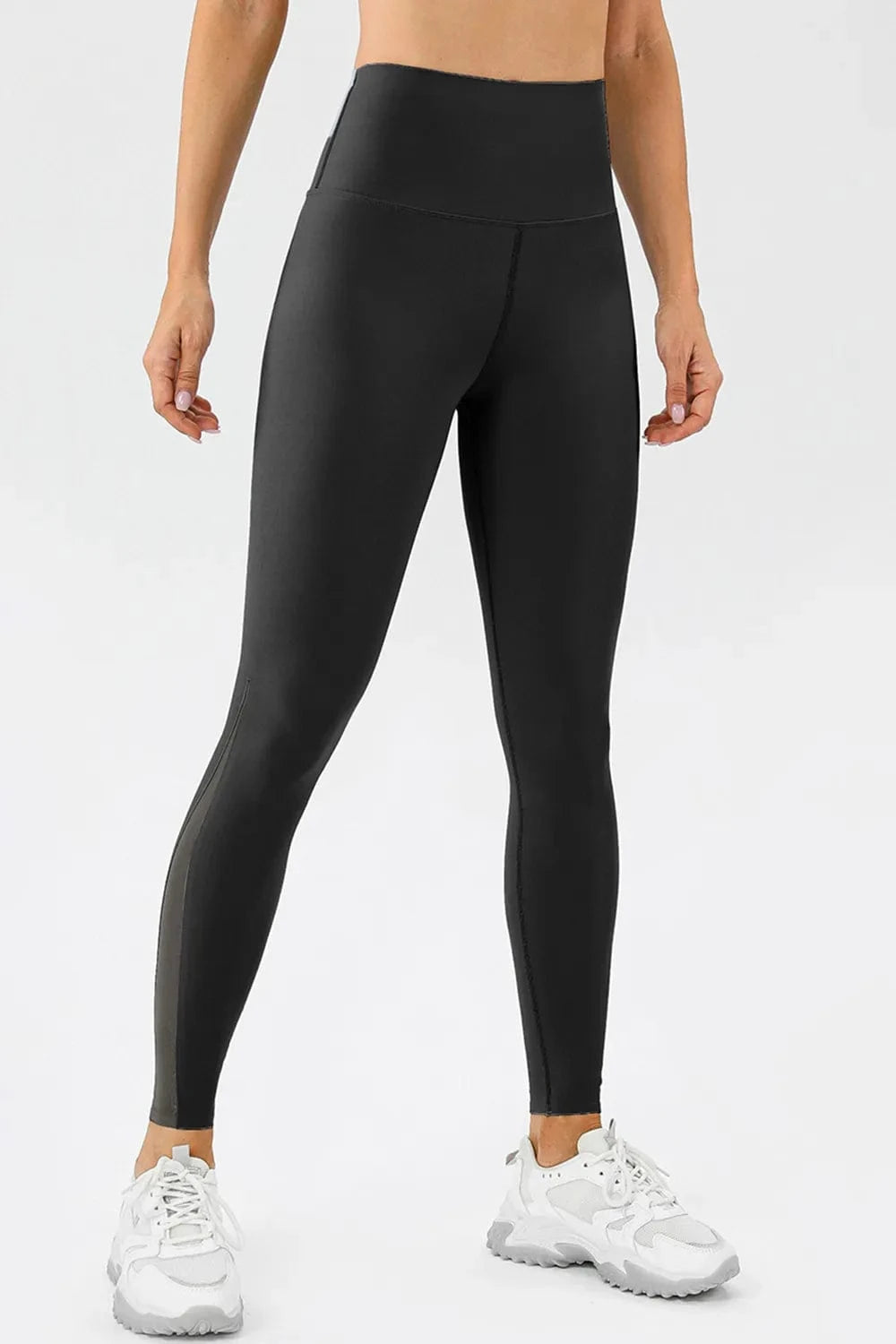 High Waist Skinny Active Pants - ShalayeFashion