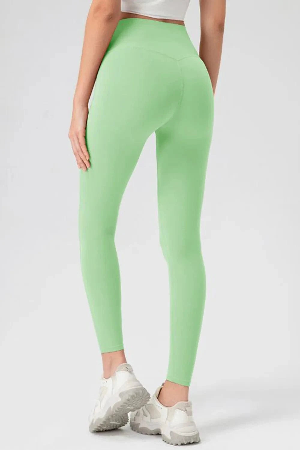 High Waist Skinny Active Pants - ShalayeFashion
