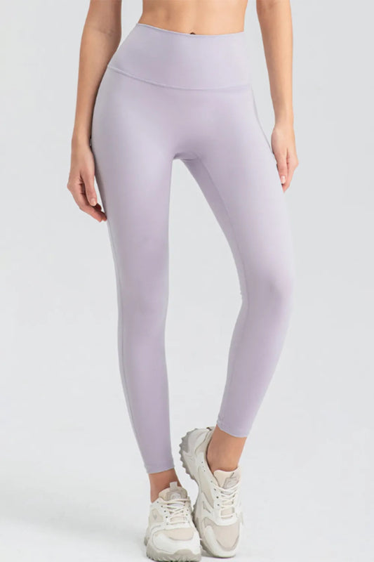 High Waist Skinny Active Pants - ShalayeFashion