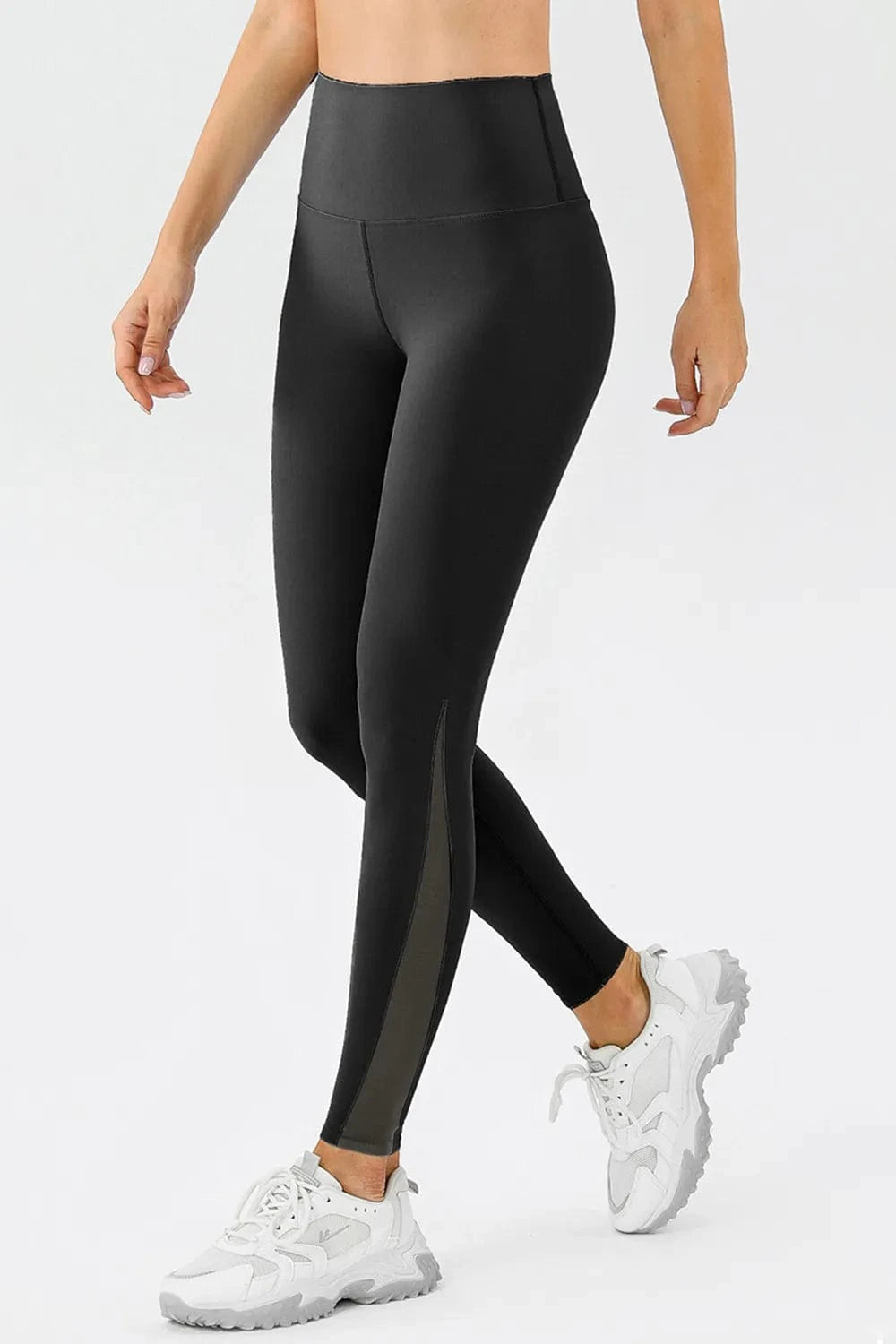 High Waist Skinny Active Pants - ShalayeFashion