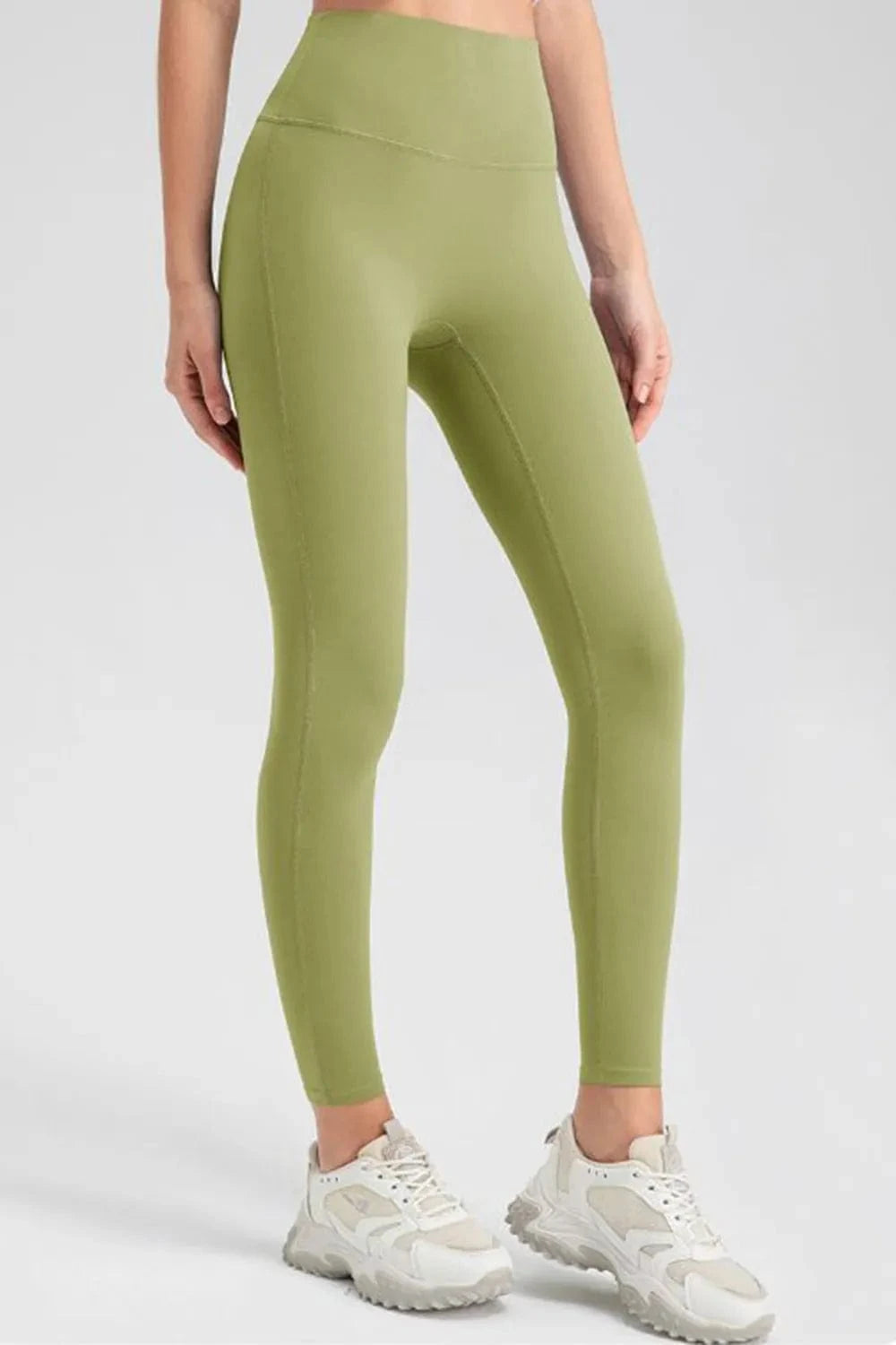 High Waist Skinny Active Pants - ShalayeFashion