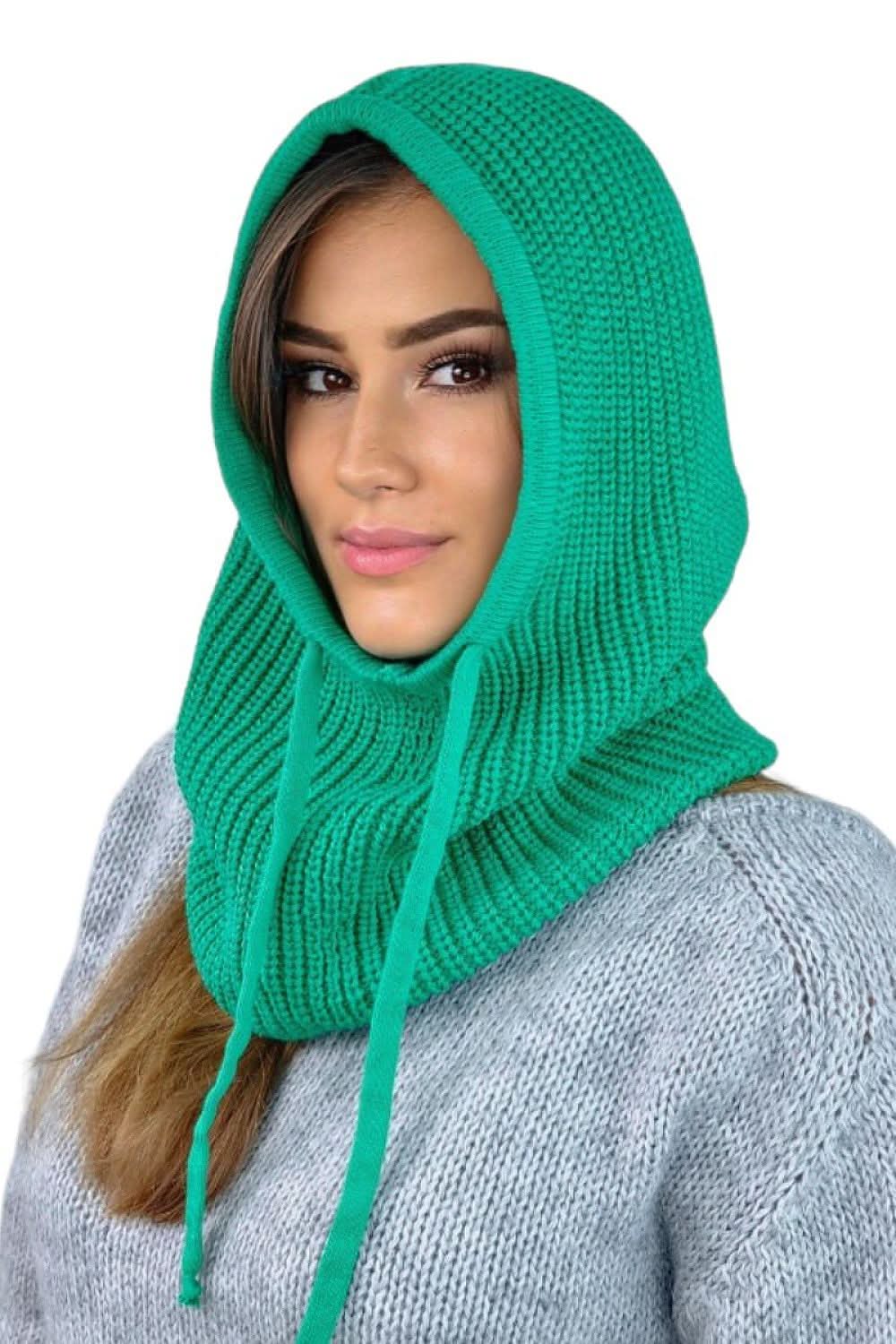 Hooded Balaclava Women Neck Warmer Winter - ShalayeFashion