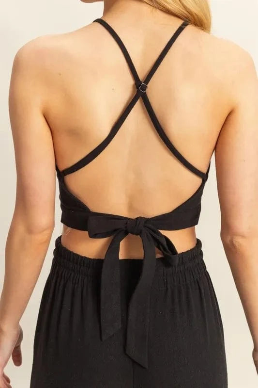 HYFVE Crop Top and Cargo Pants Set - ShalayeFashion