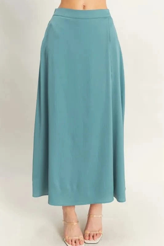 HYFVE Sleeveless Top and Maxi Skirt Set - ShalayeFashion
