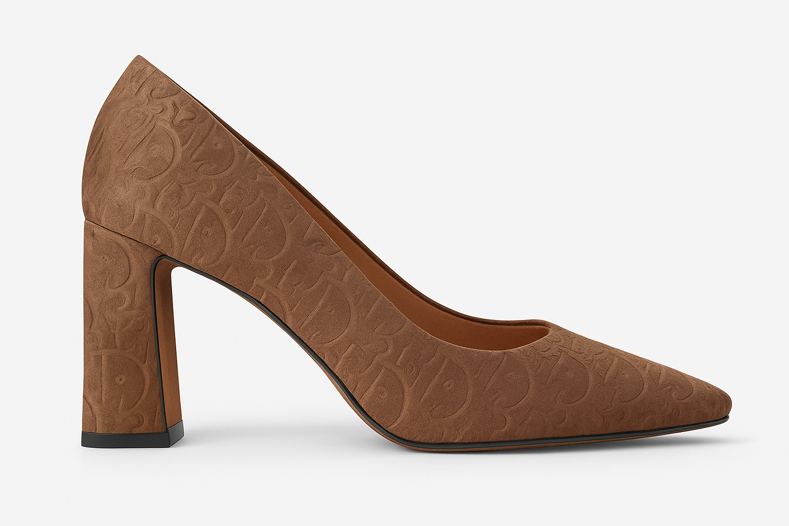 Side profile view showing heel height and silhouette