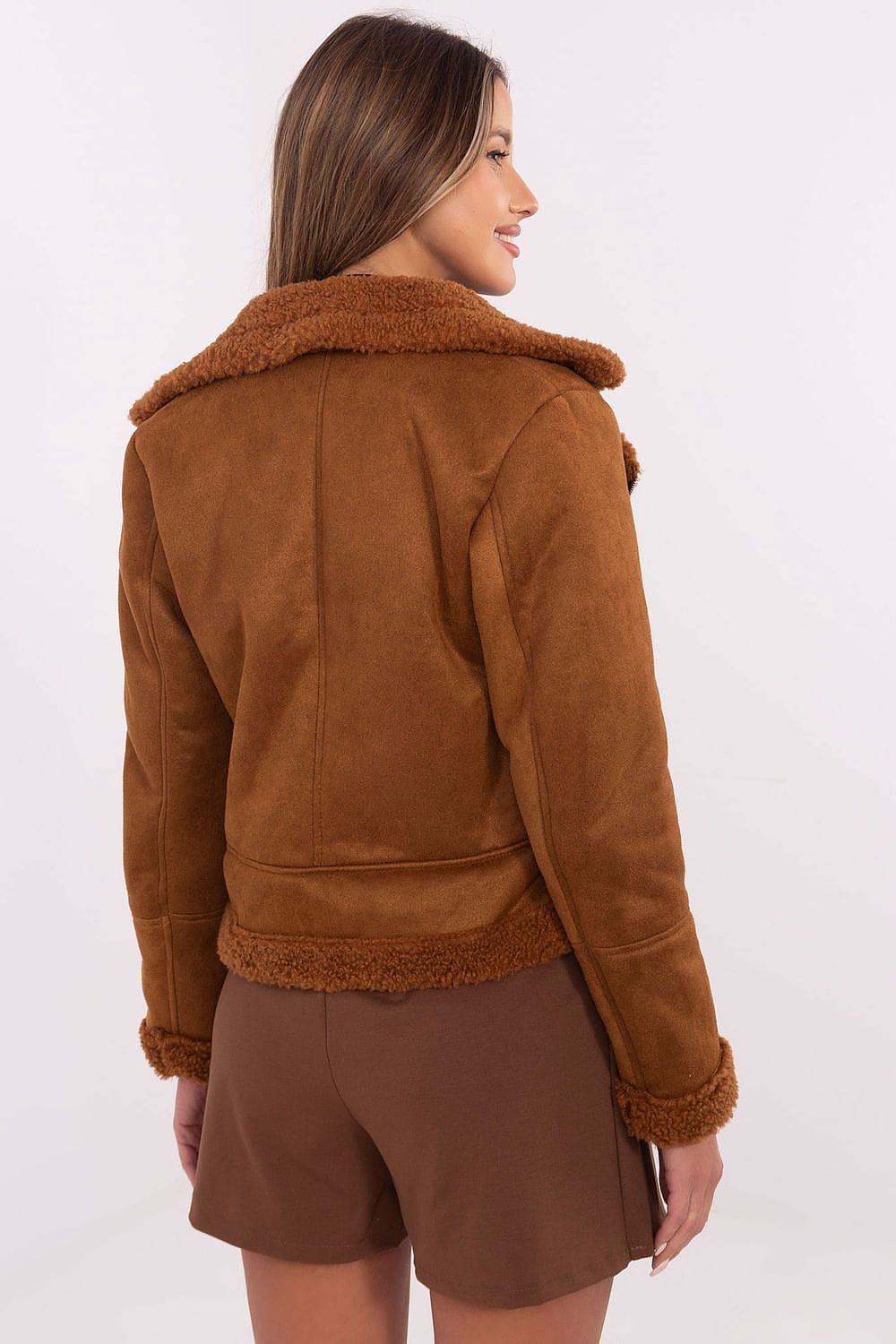Insulated Ramones Jacket Zippered Pockets - ShalayeFashion