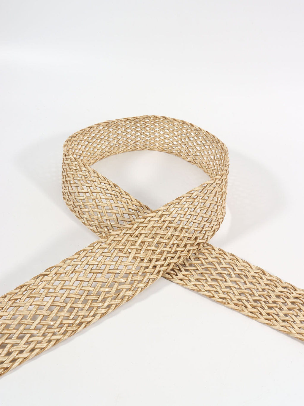 Irregular Buckle Braid Belt - ShalayeFashion