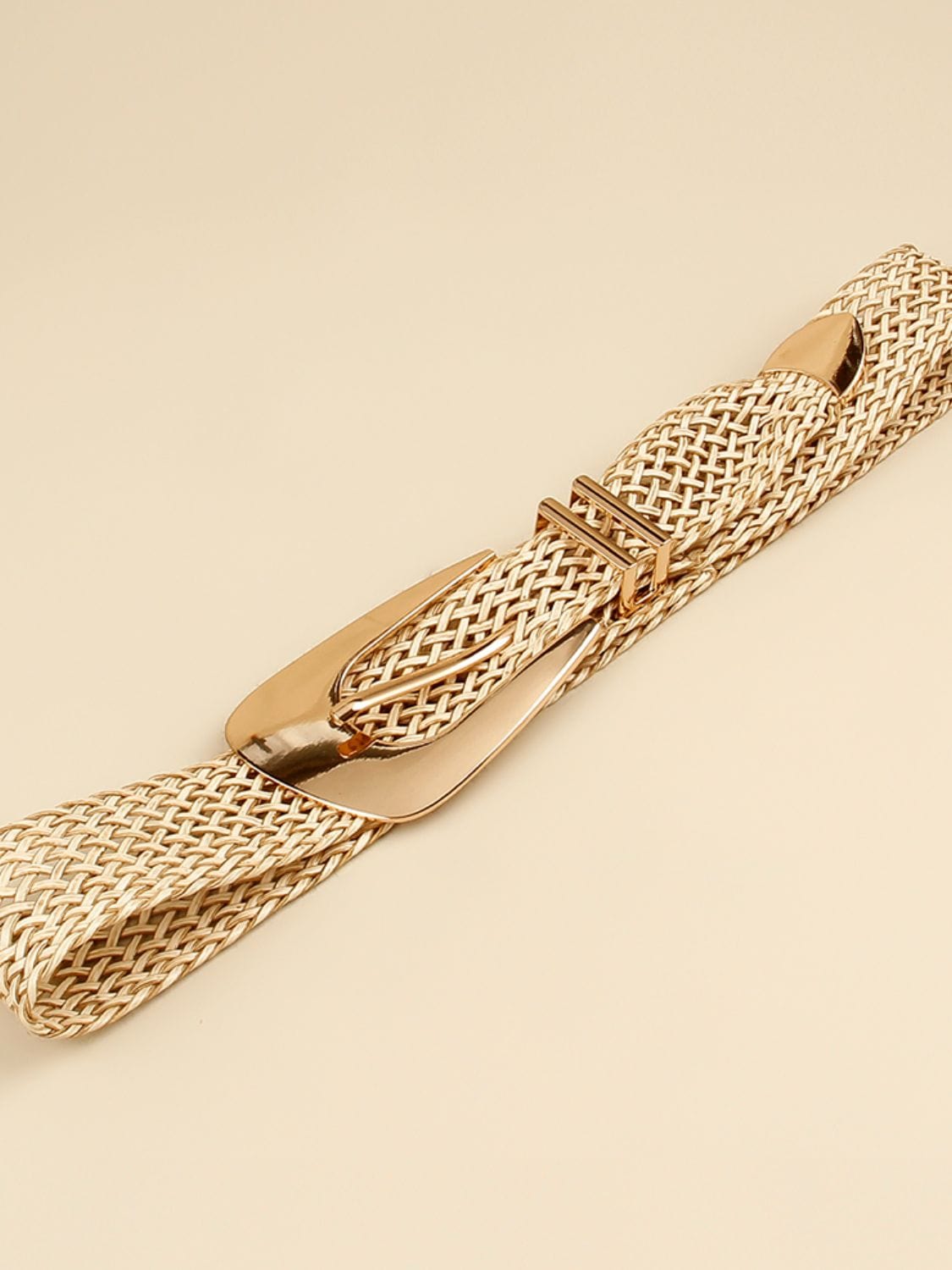 Irregular Buckle Braid Belt - ShalayeFashion