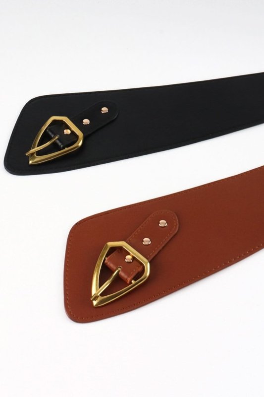Irregular PU Leather Belt - ShalayeFashion