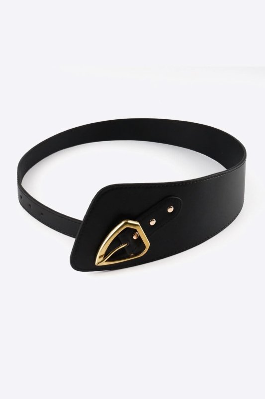 Irregular PU Leather Belt - ShalayeFashion