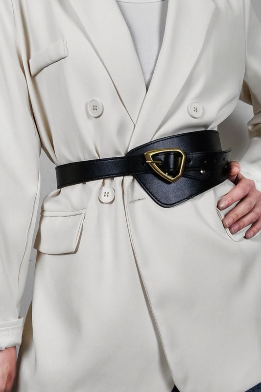 Irregular PU Leather Belt - ShalayeFashion
