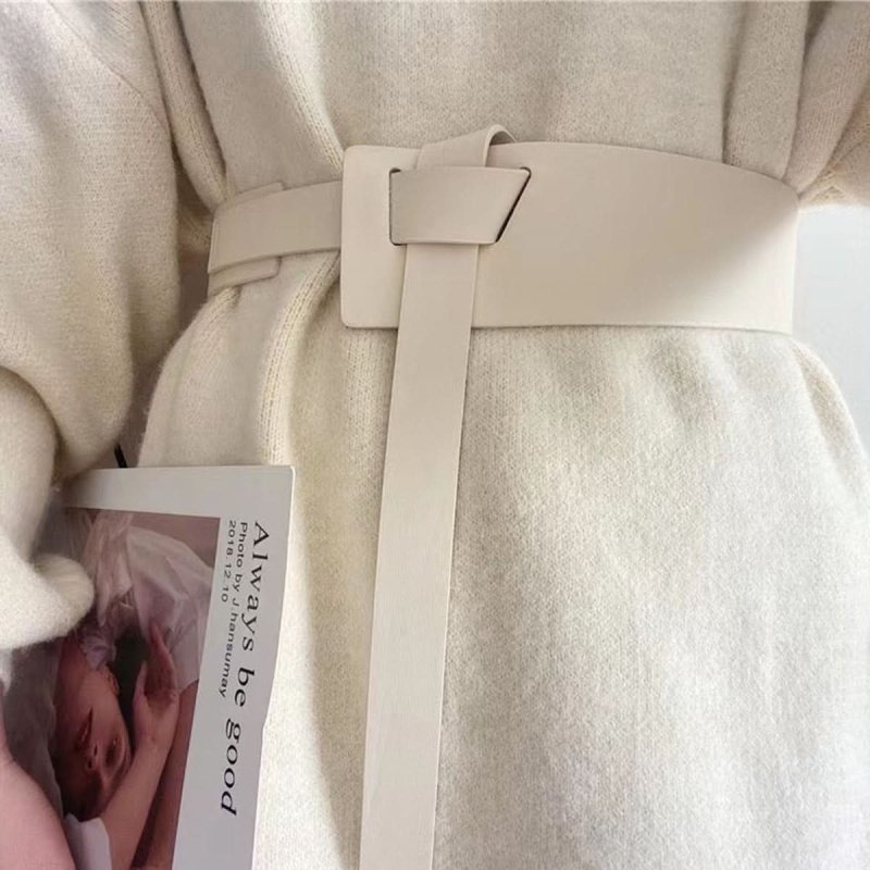 Knot Detail PU Belt - ShalayeFashion