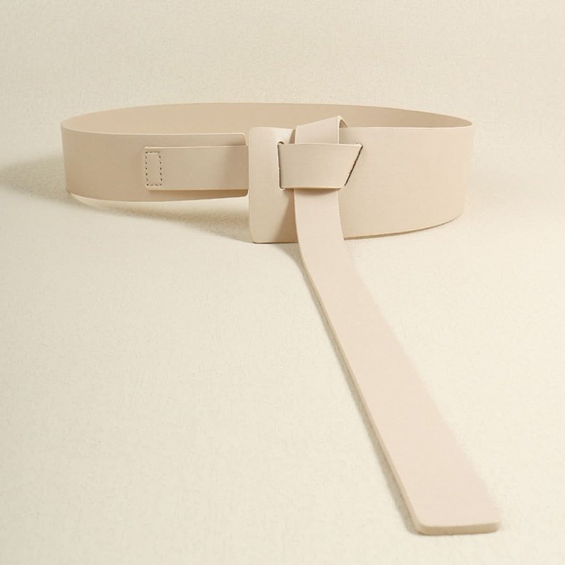 Knot Detail PU Belt - ShalayeFashion