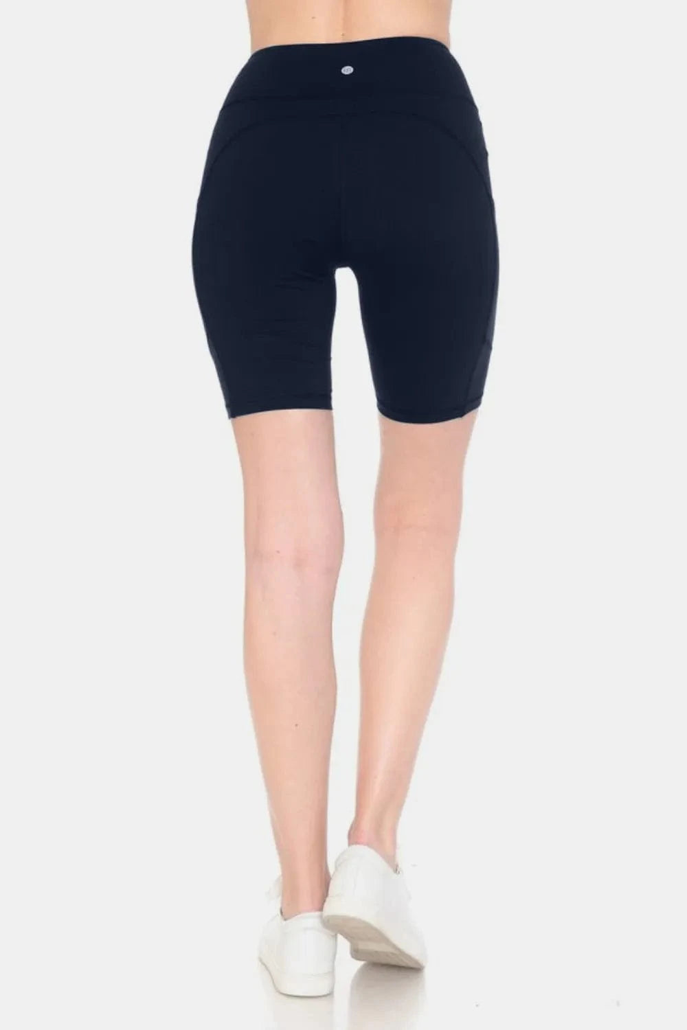 Leggings Depot Full Size High Waist Active Shorts - ShalayeFashion