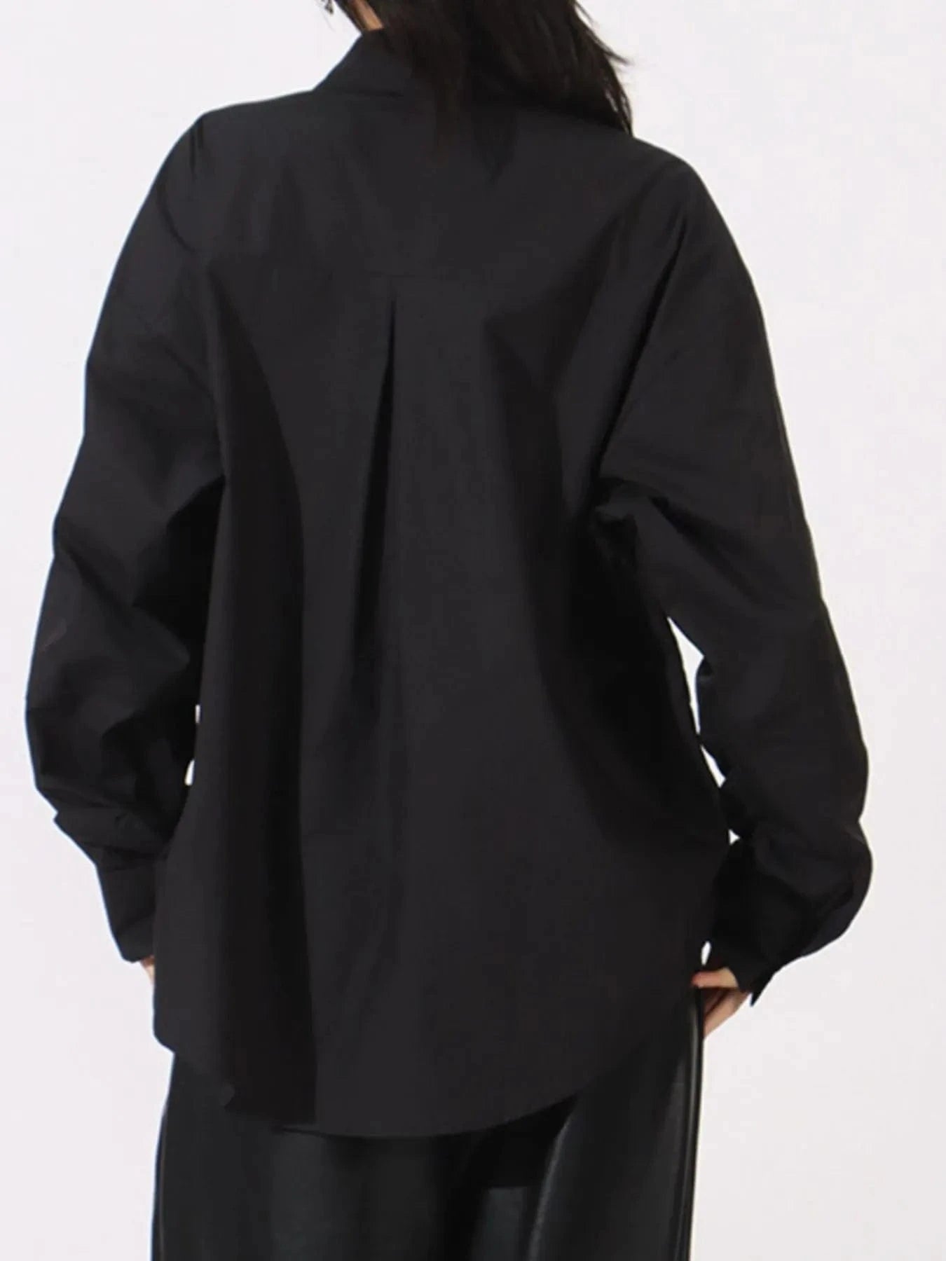 Lips Button Up Long Sleeve Shirt - ShalayeFashion