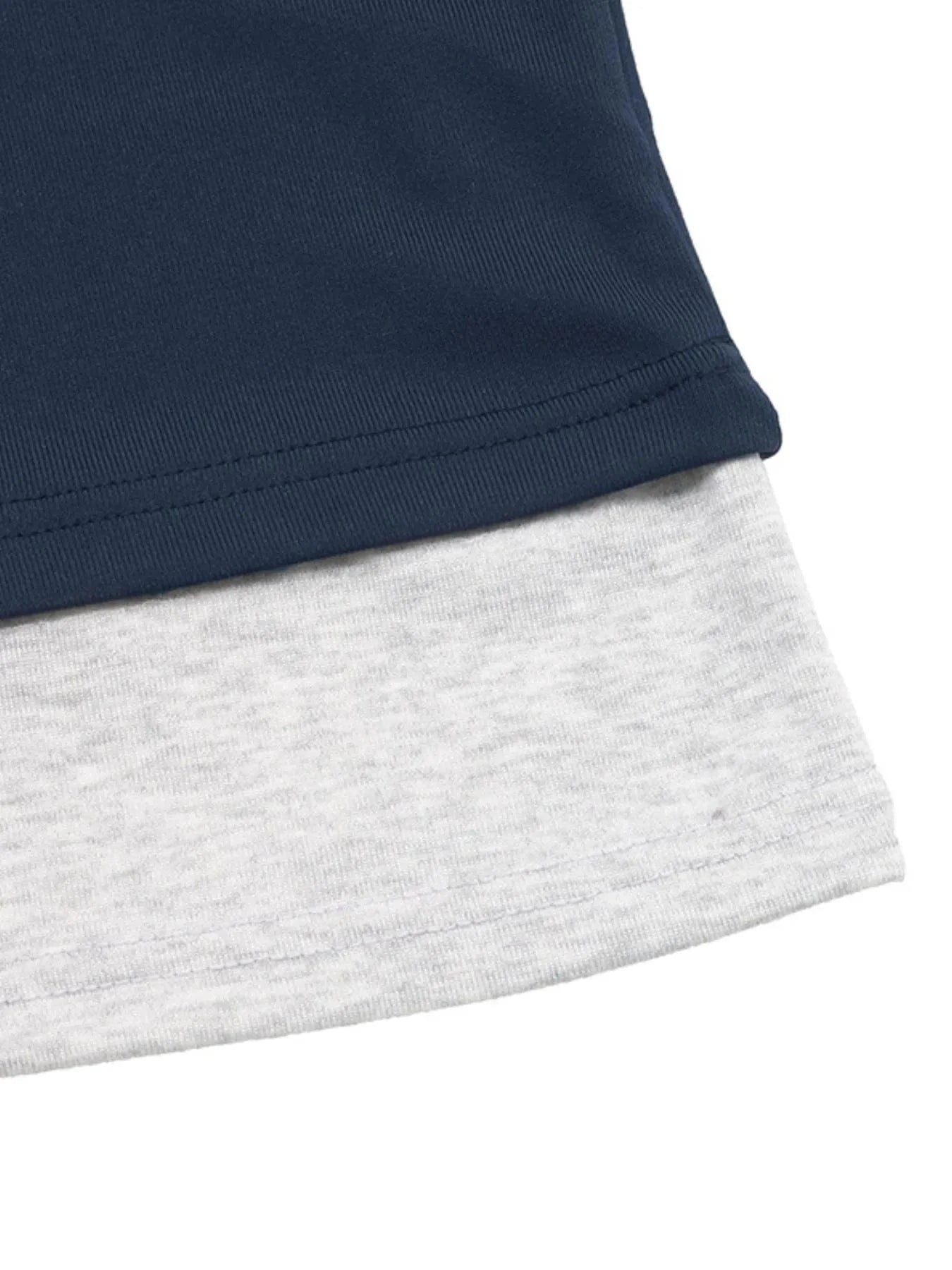 Long Sleeve Button Front Fitted T-Shirt - ShalayeFashion