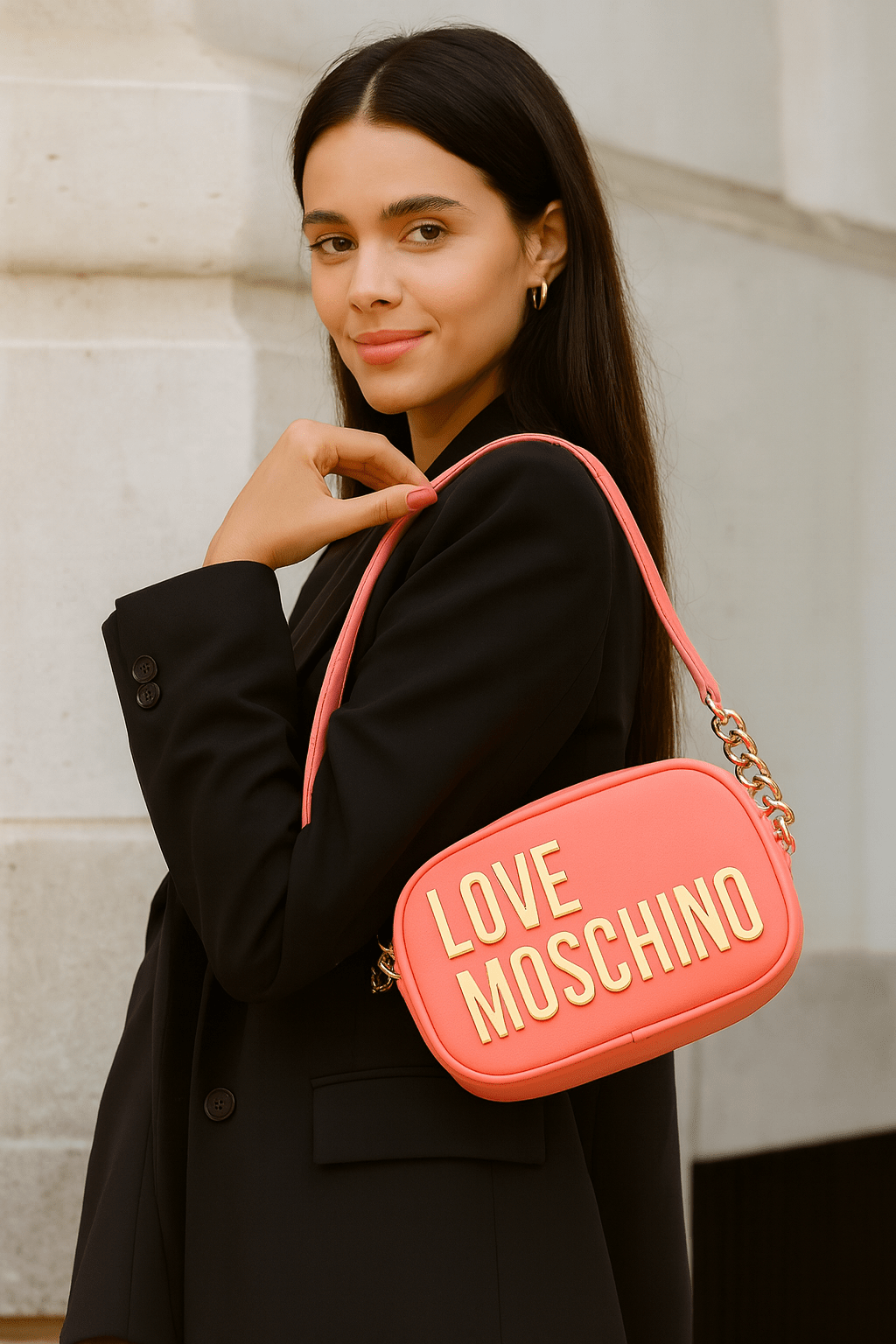 Love Moschino Chic Crossbody Bag Designer - ShalayeFashion