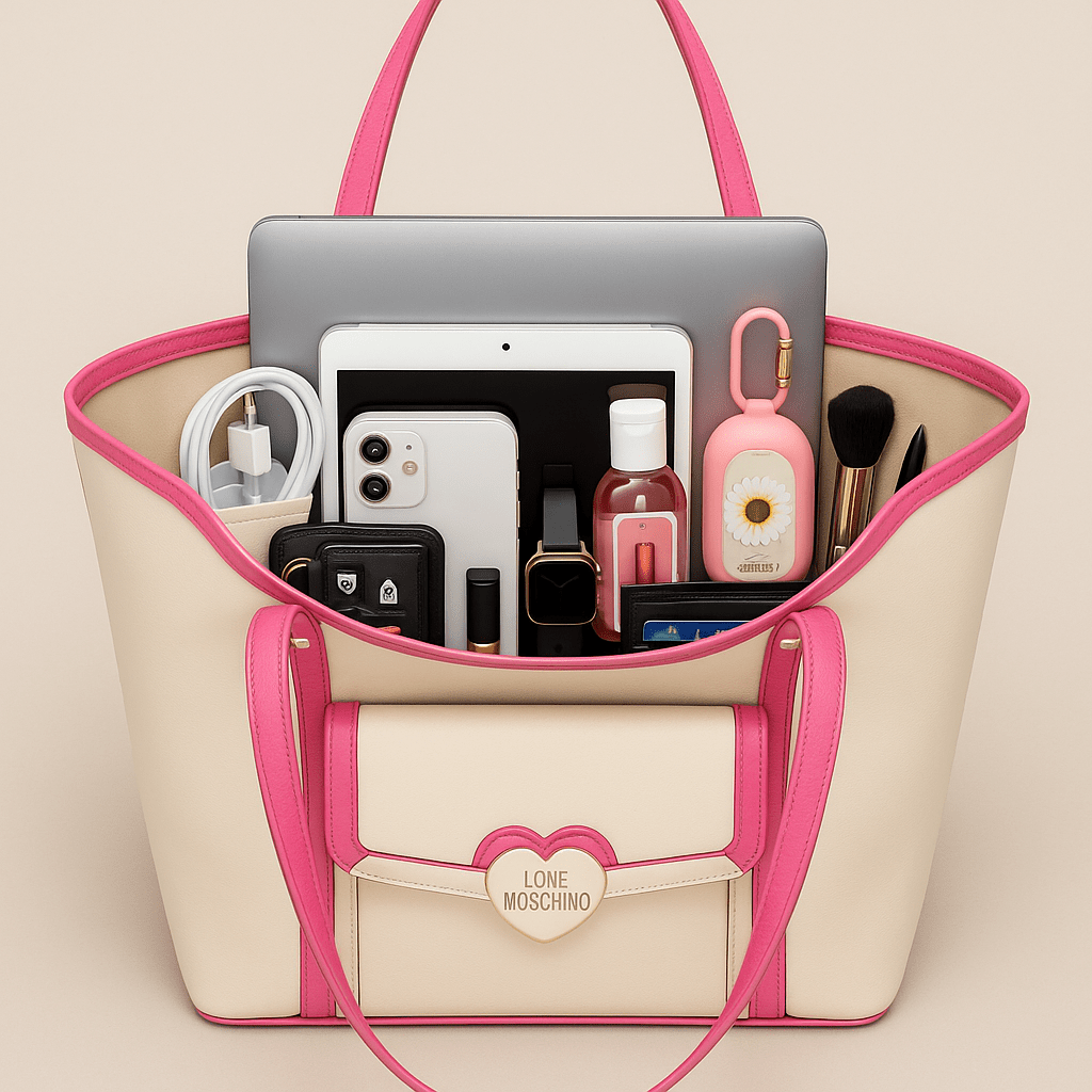 Love Moschino Chic Shoulder Bag - ShalayeFashion