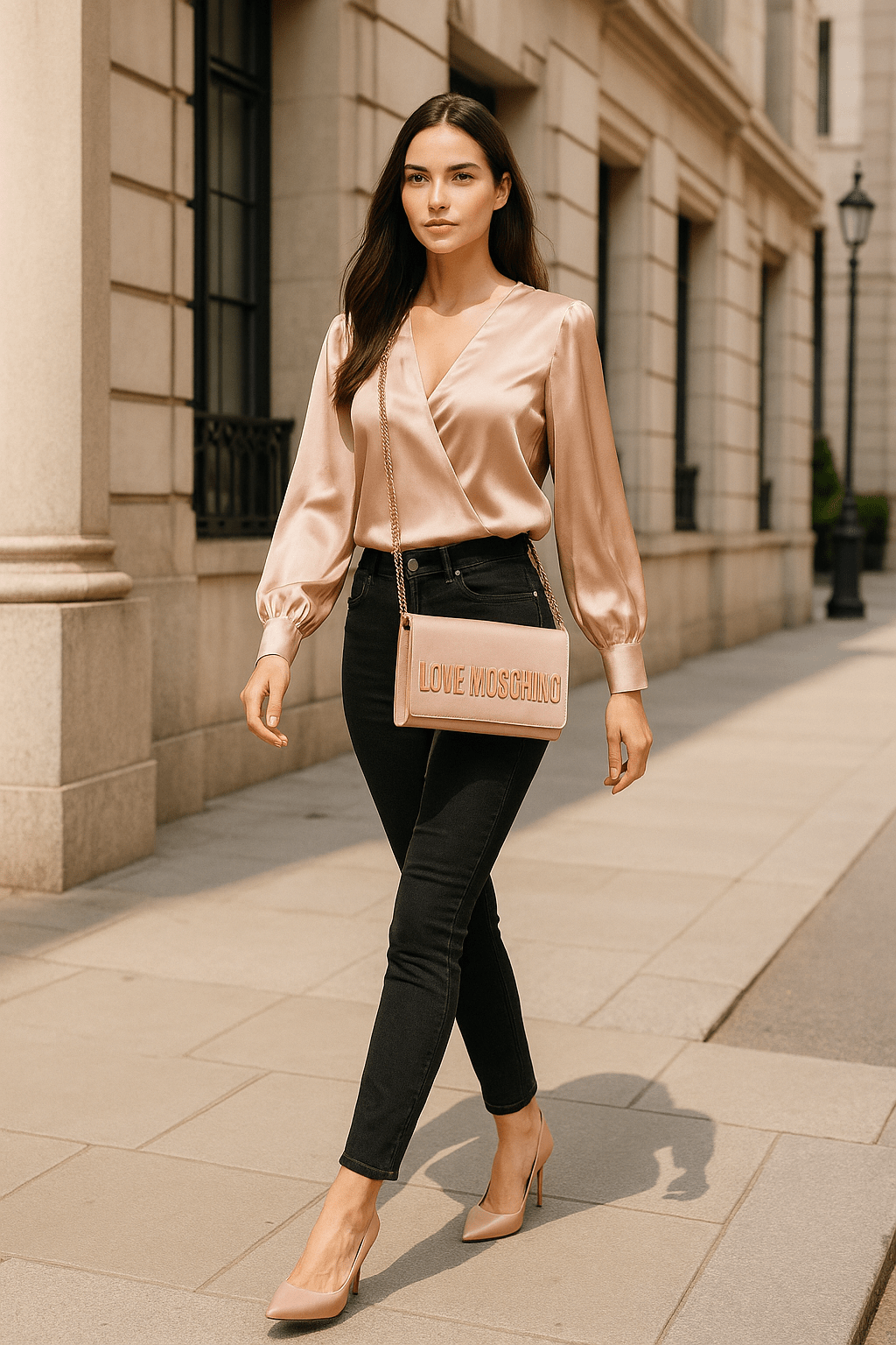 Love Moschino Crossbody Bag Designer - ShalayeFashion