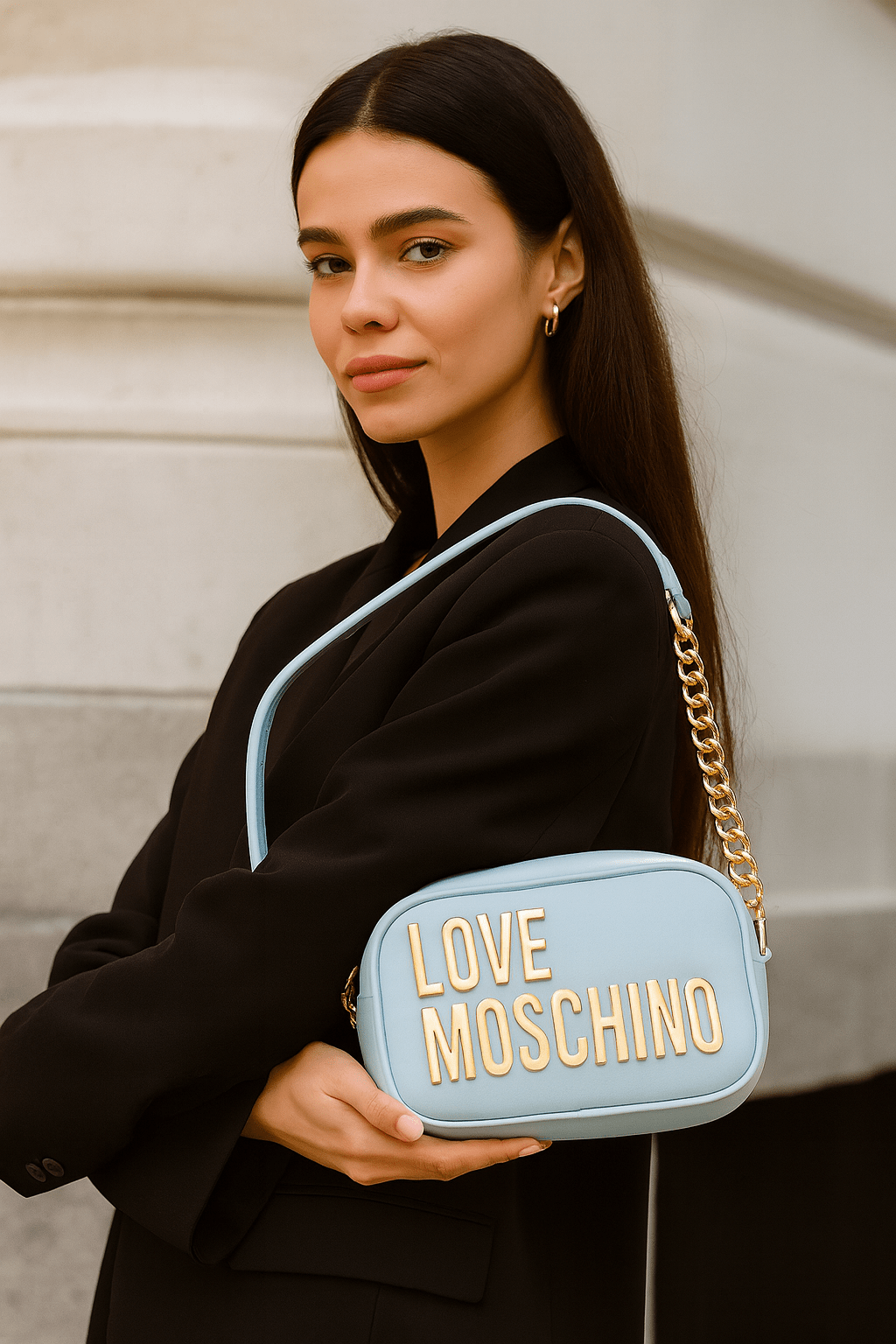 Love Moschino Trendy Crossbody Bag Designer - ShalayeFashion
