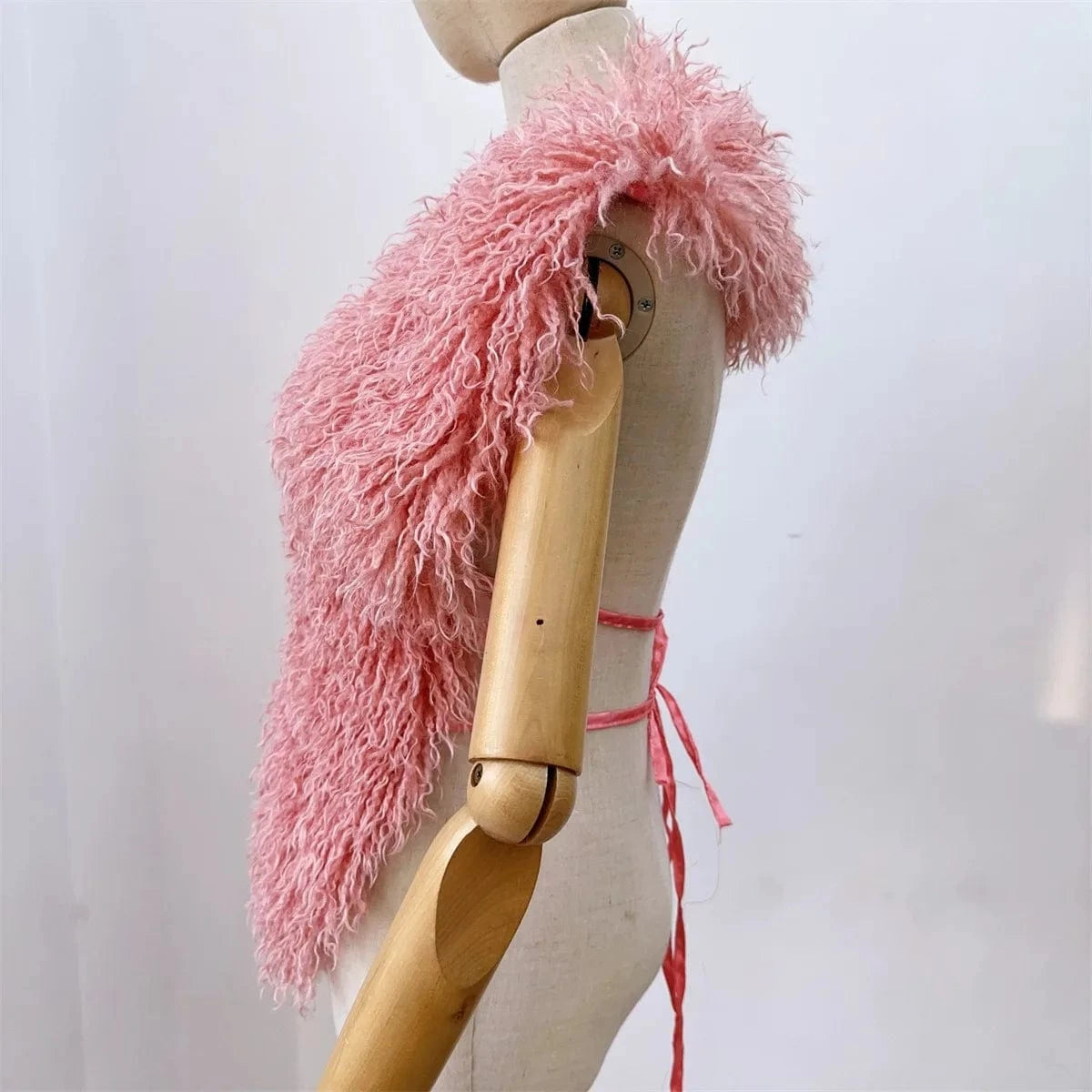 Luxury Faux Fur Halter Vest Women - ShalayeFashion