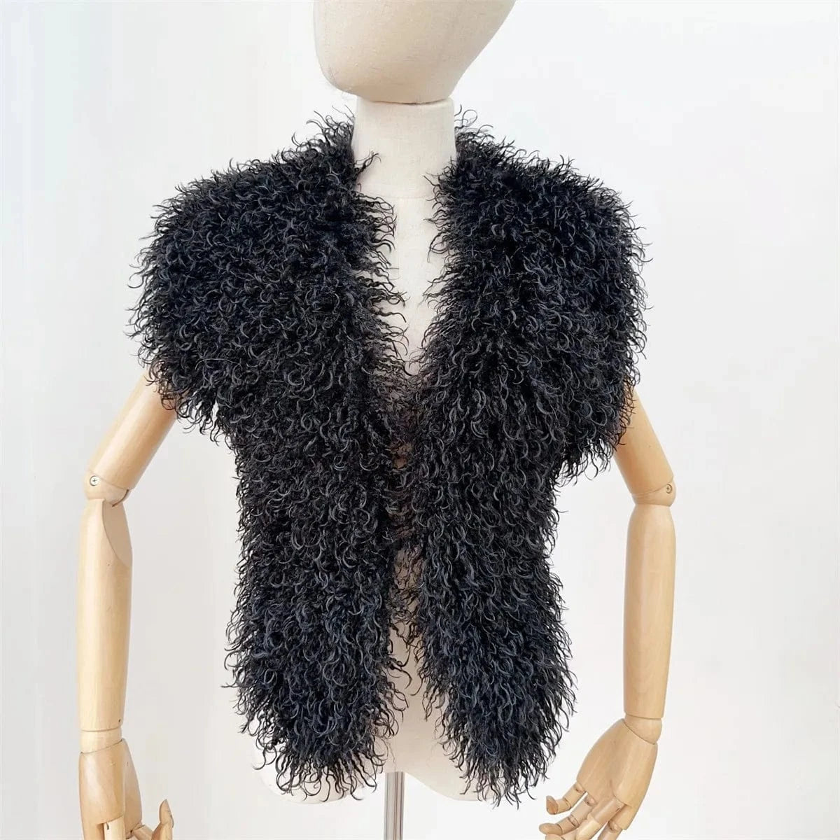 Luxury Faux Fur Halter Vest Women - ShalayeFashion