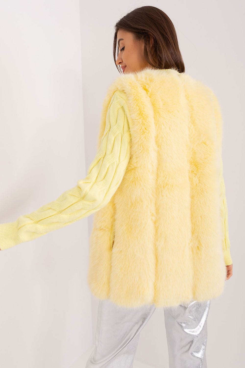 Luxury Women’s Casual Long Fur Vest - ShalayeFashion