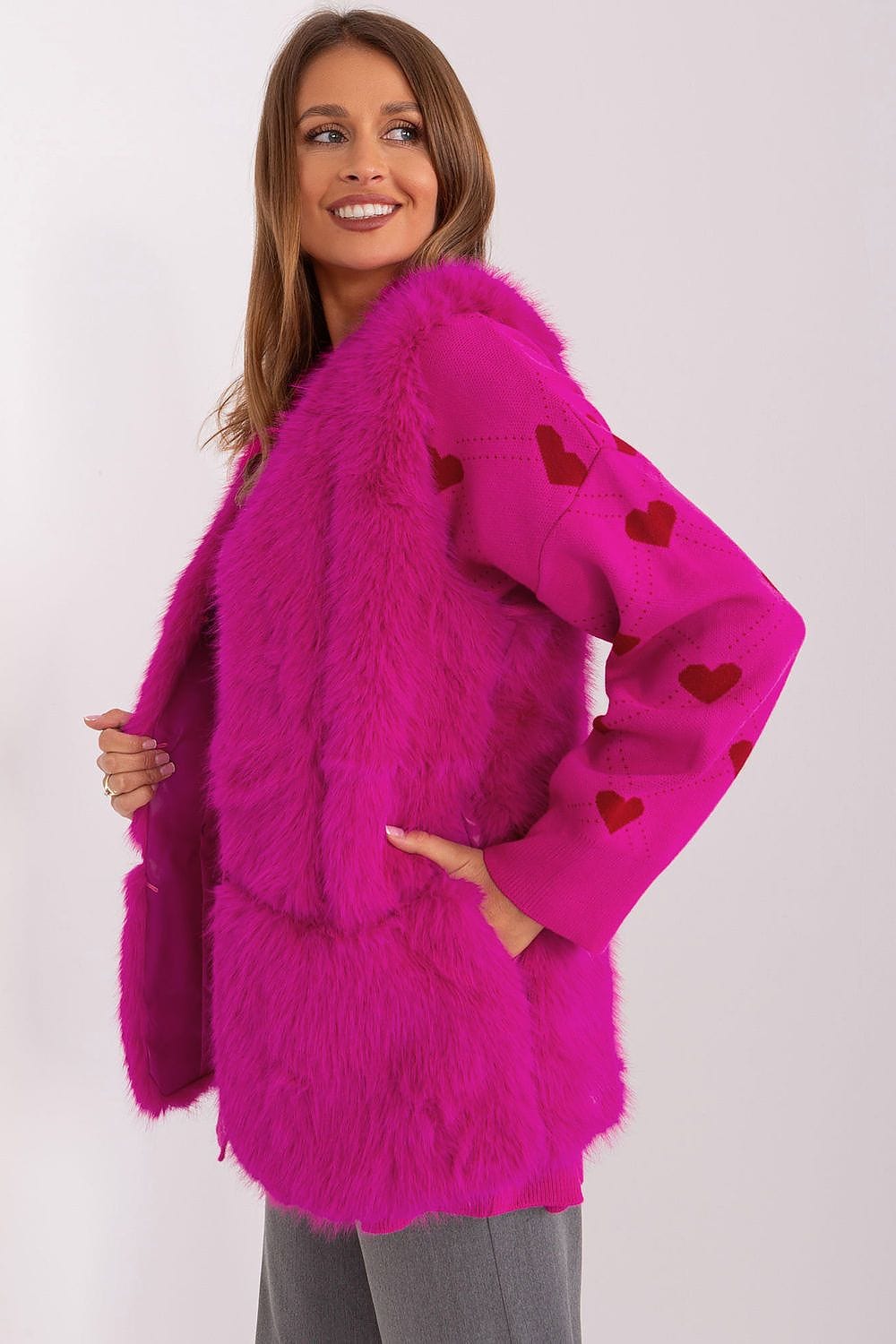 Luxury Women’s Casual Long Fur Vest - ShalayeFashion