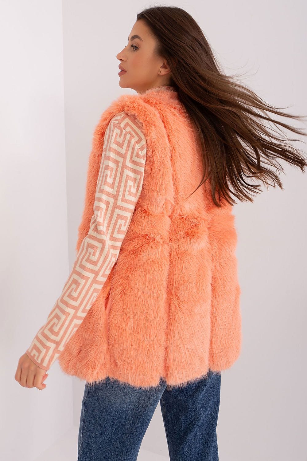 Luxury Women’s Casual Long Fur Vest - ShalayeFashion