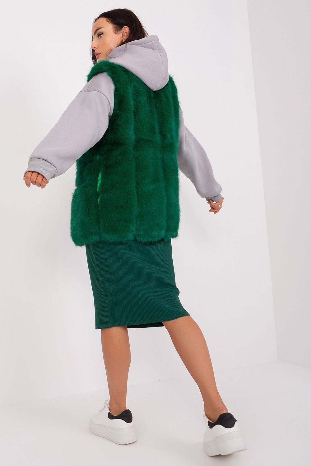 Luxury Women’s Casual Long Fur Vest - ShalayeFashion