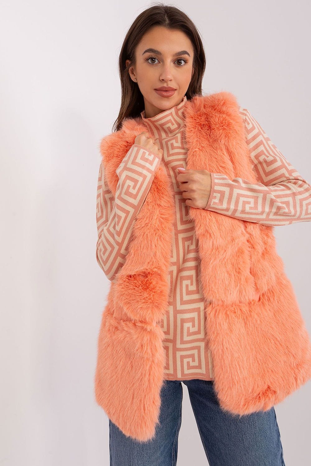 Luxury Women’s Casual Long Fur Vest - ShalayeFashion