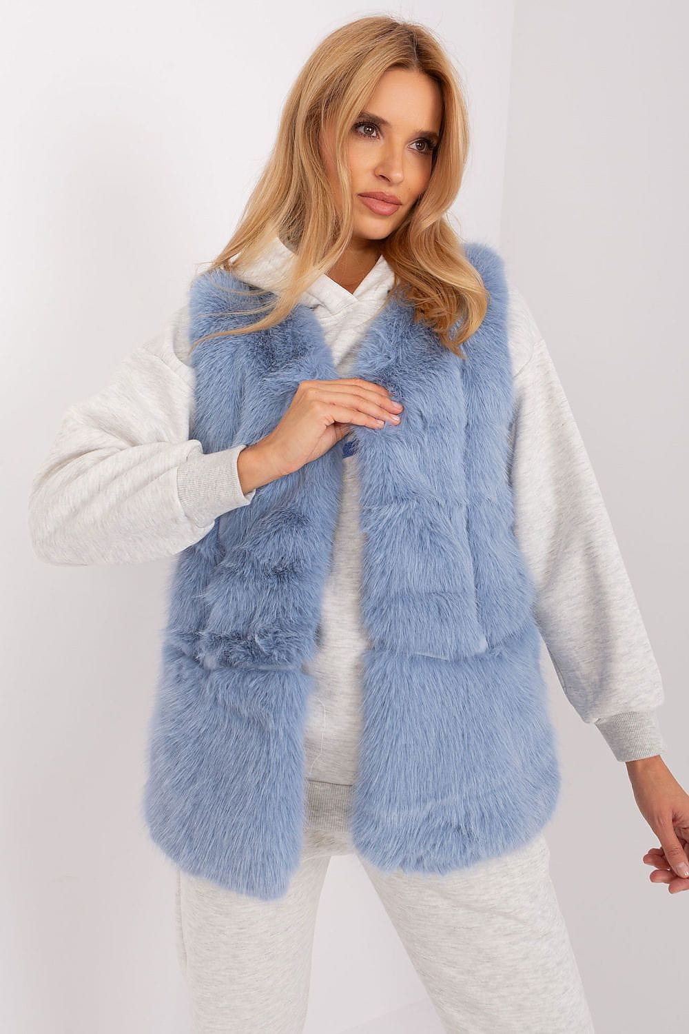 Luxury Women’s Casual Long Fur Vest - ShalayeFashion