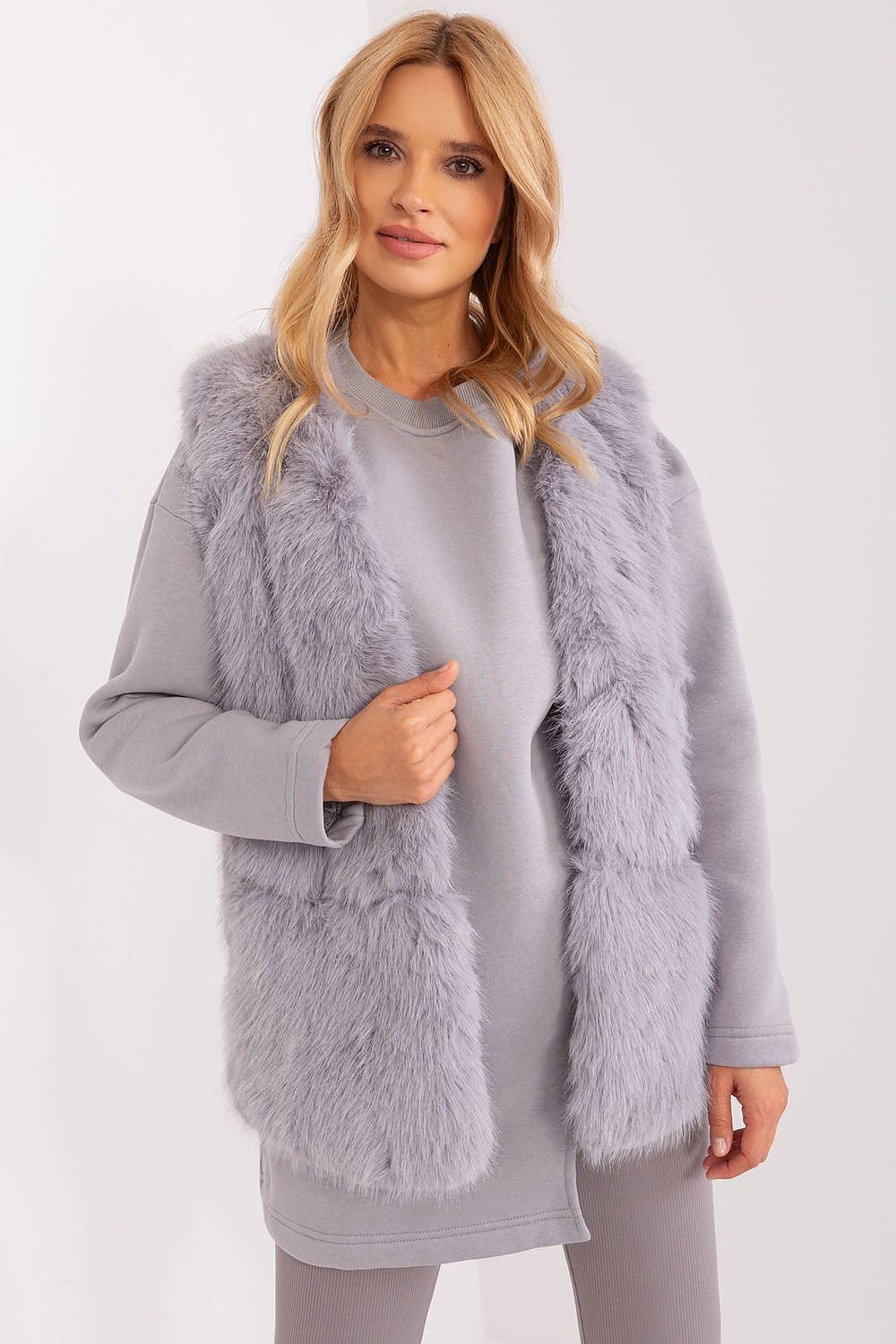 Luxury Women’s Casual Long Fur Vest - ShalayeFashion