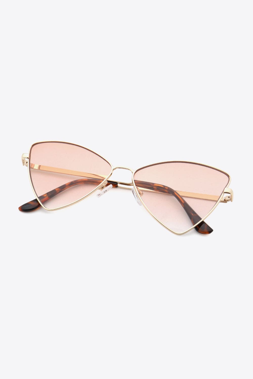 Metal Frame Cat - Eye Sunglasses - ShalayeFashion