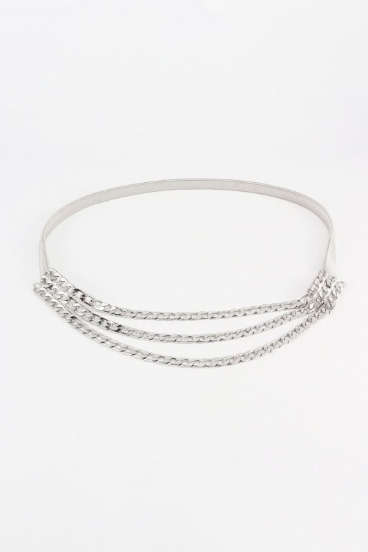 Metal Triple - Layered Chain Belt - ShalayeFashion
