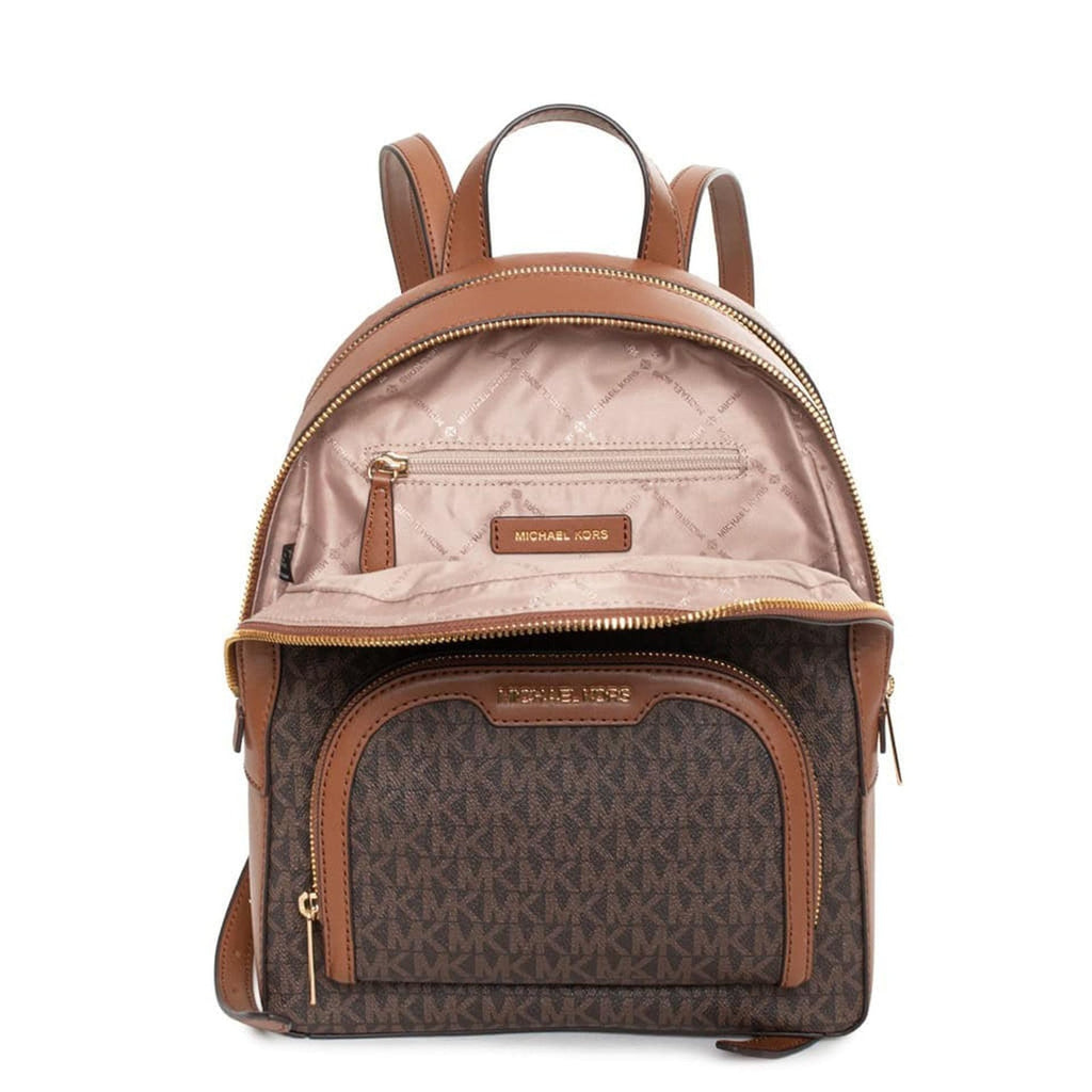 Michael Kors Brown Rucksack Designer Backpack - ShalayeFashion