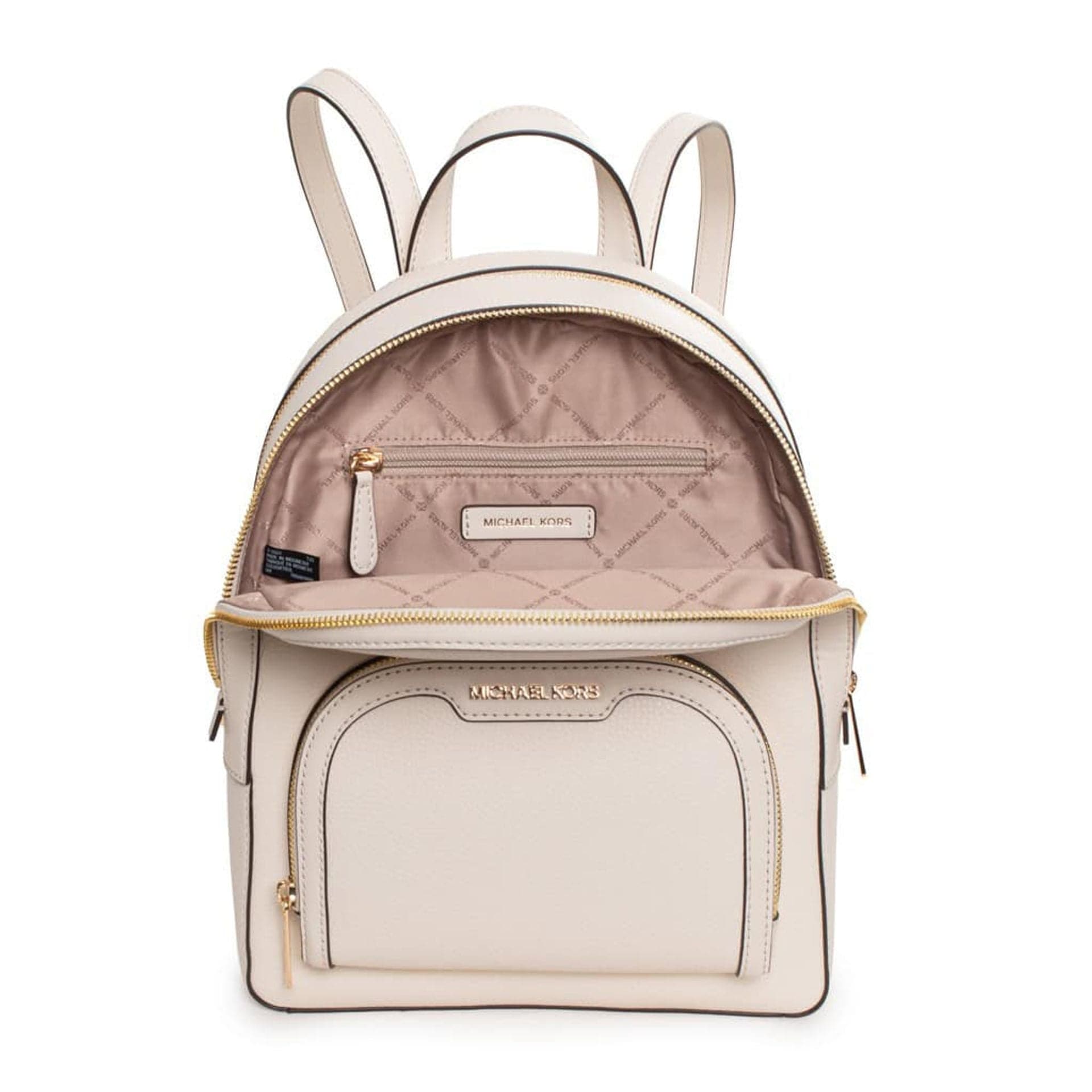 Michael Kors Light Cream Rucksack Designer Backpack - ShalayeFashion