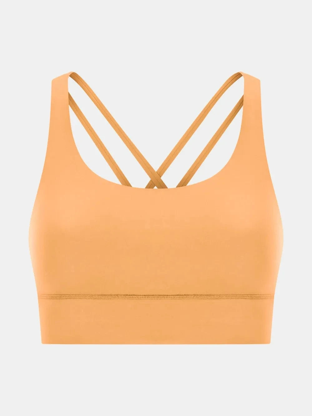 Millennia Crisscross Scoop Neck Active Tank - ShalayeFashion