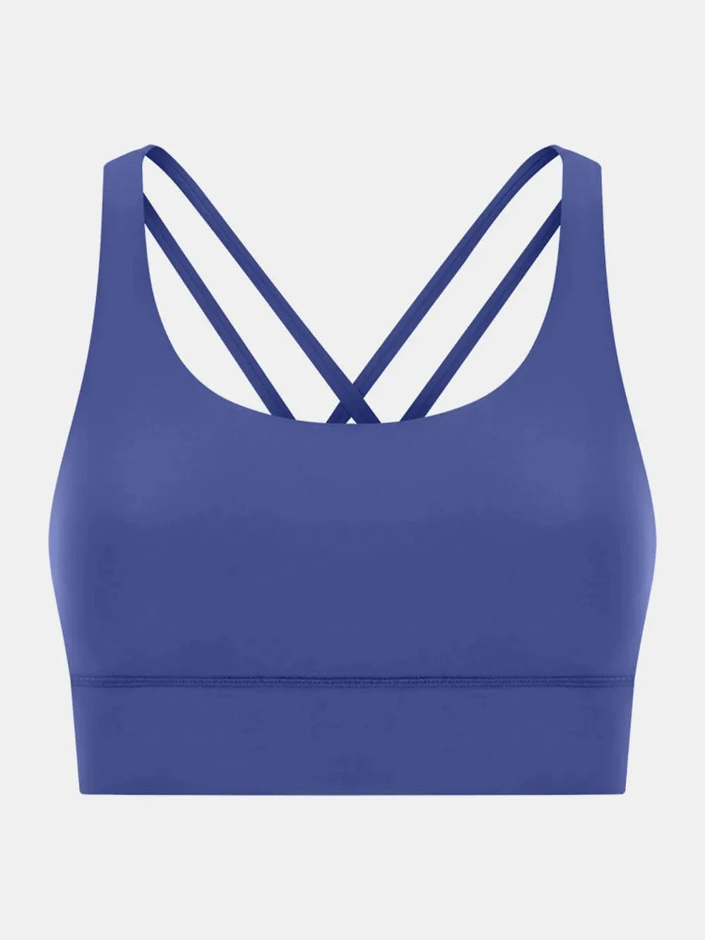 Millennia Crisscross Scoop Neck Active Tank - ShalayeFashion
