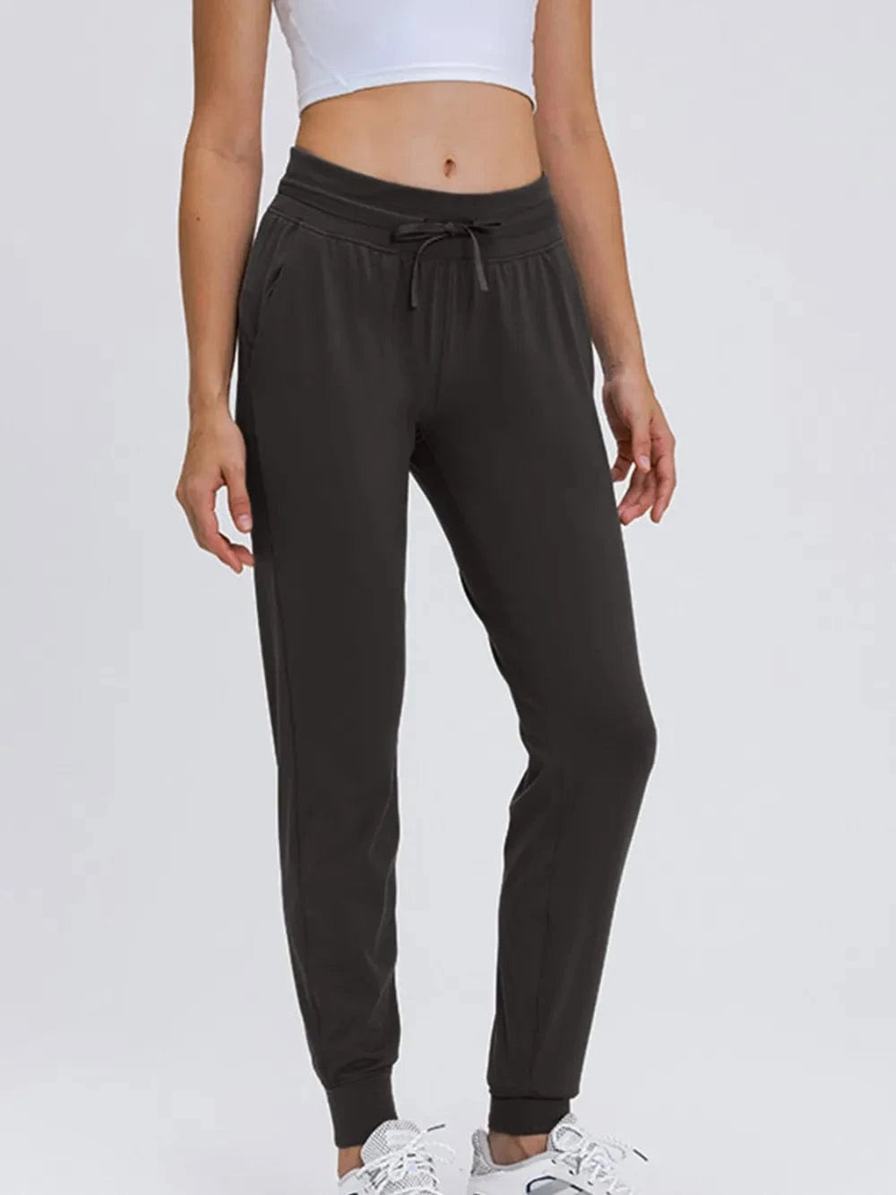 Millennia Double Take Tied Joggers with Pockets - ShalayeFashion