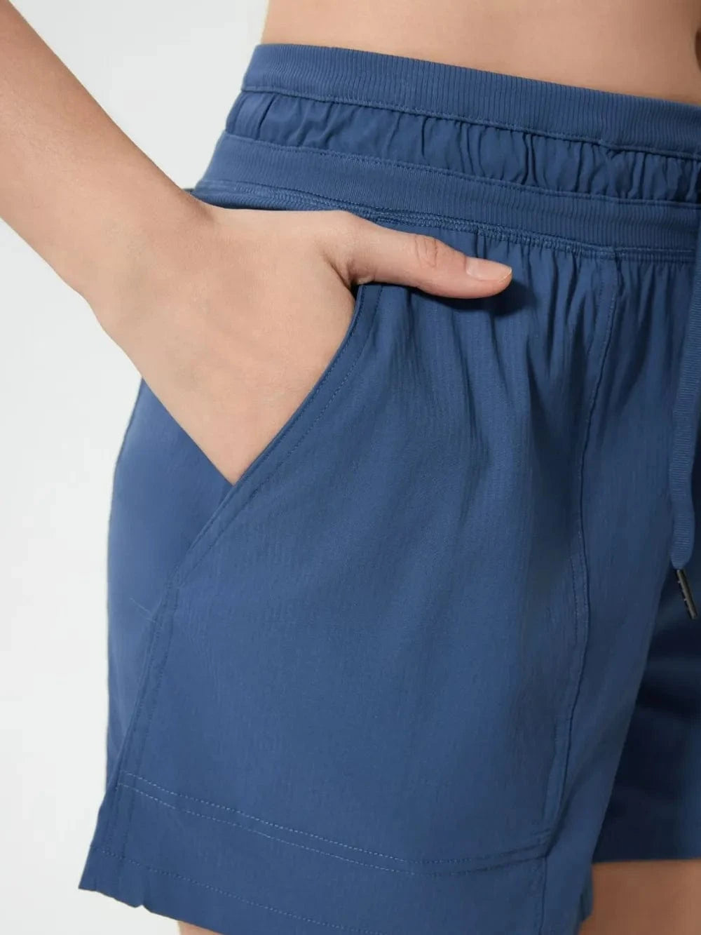 Millennia Drawstring Active Shorts with Pockets - ShalayeFashion