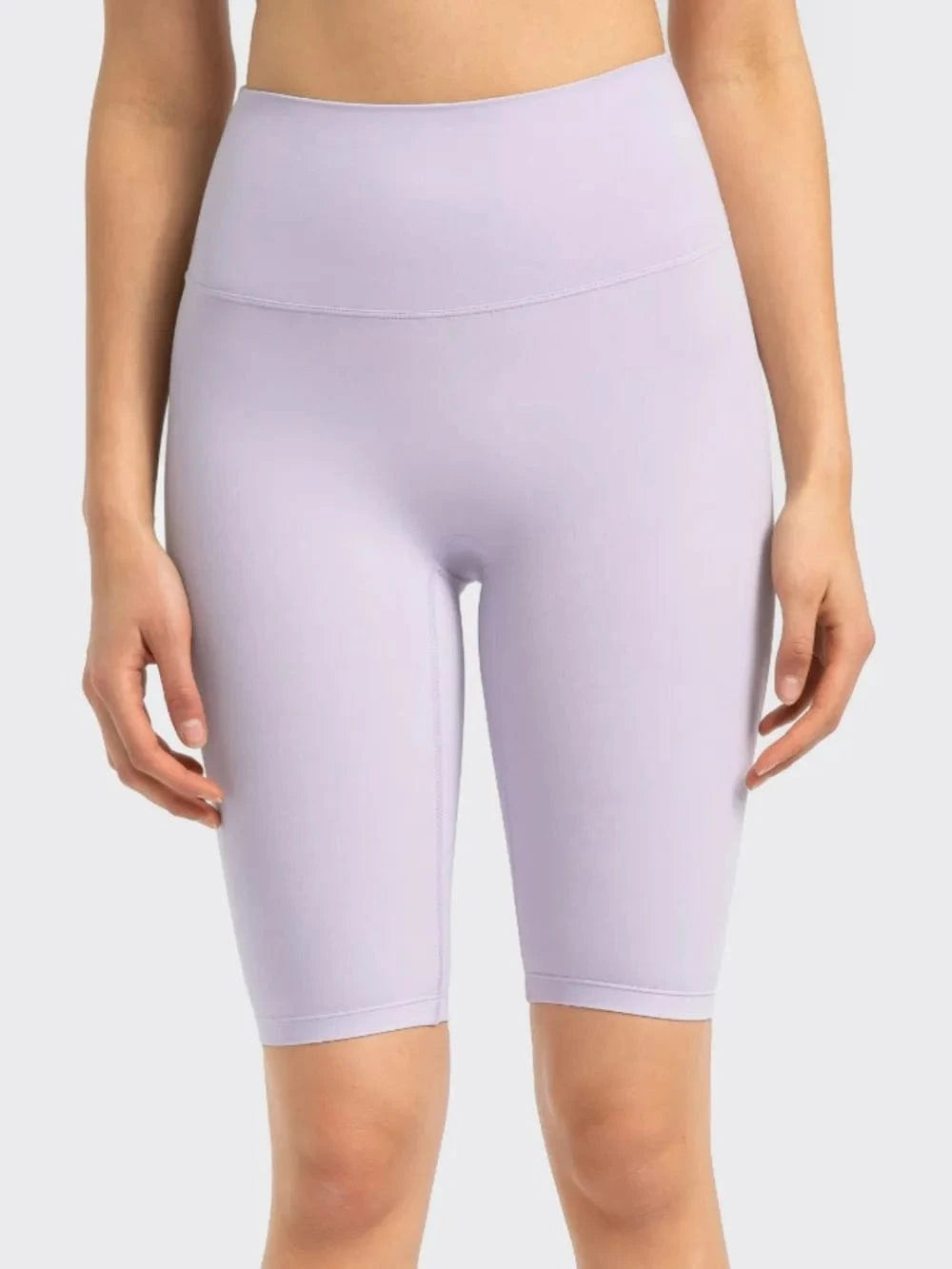 Millennia High Rise Wide Waistband Active Shorts - ShalayeFashion