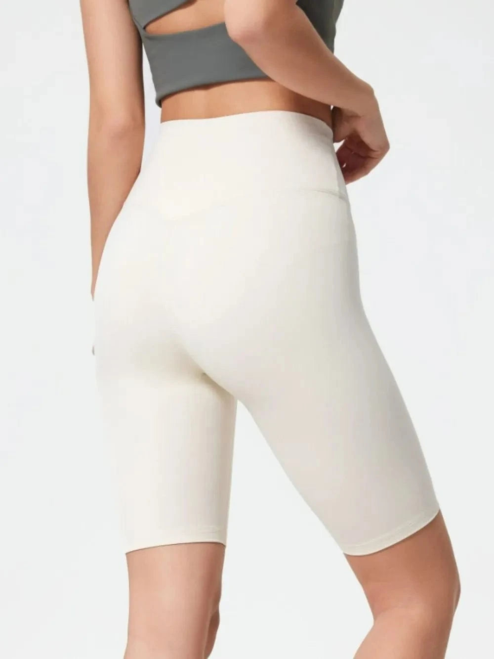 Millennia High Rise Wide Waistband Active Shorts - ShalayeFashion