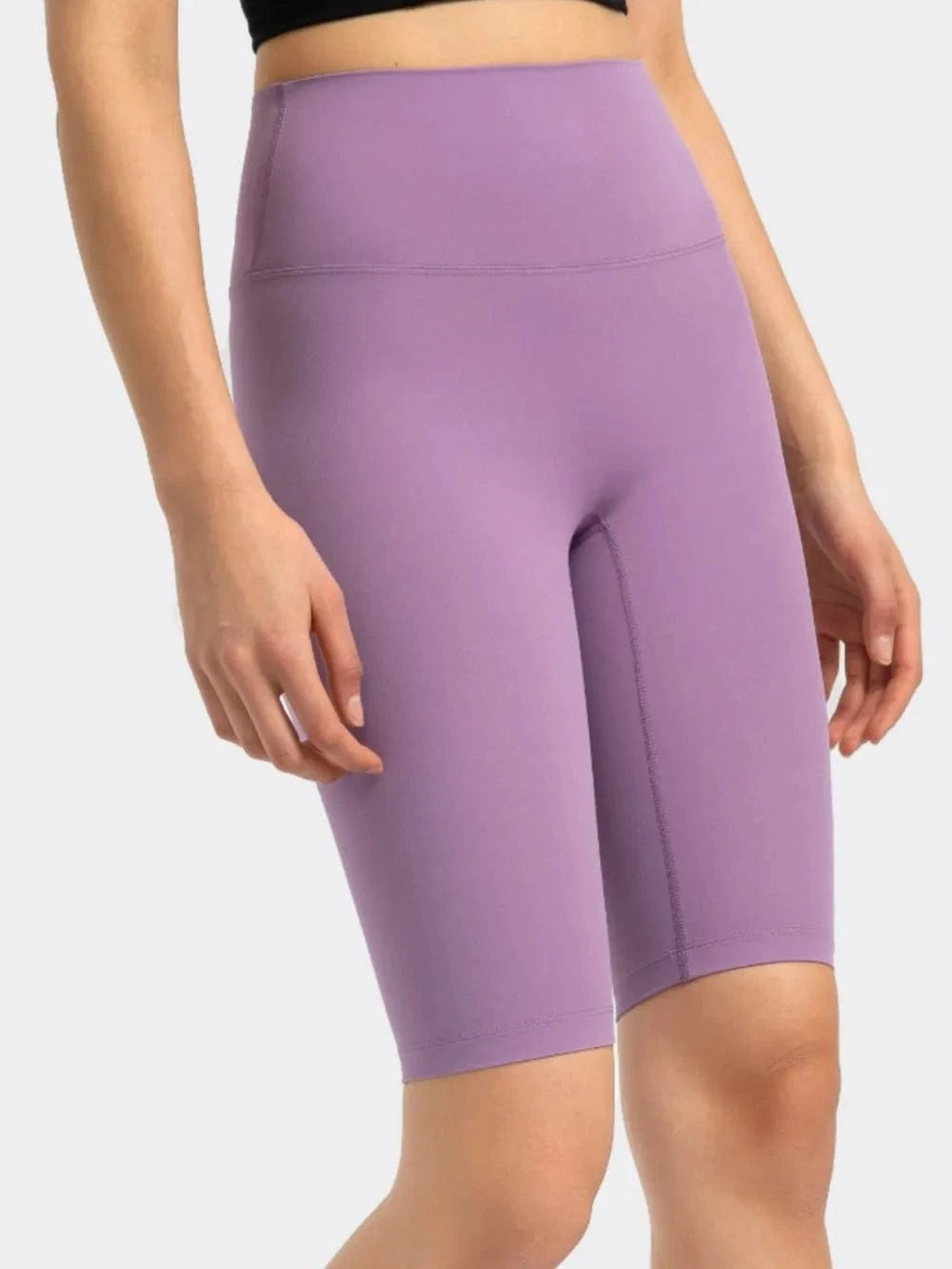 Millennia High Rise Wide Waistband Active Shorts - ShalayeFashion