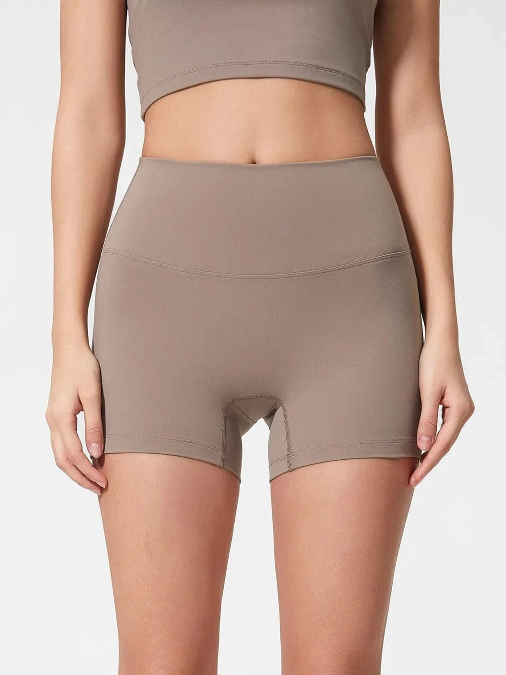 Millennia High Waist Active Shorts - ShalayeFashion