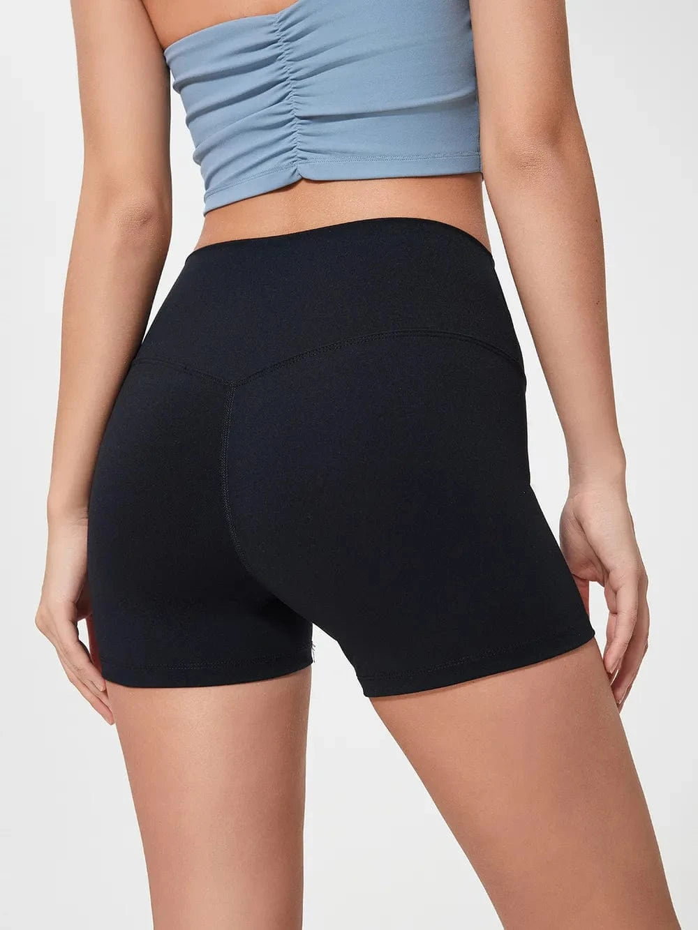 Millennia High Waist Active Shorts - ShalayeFashion