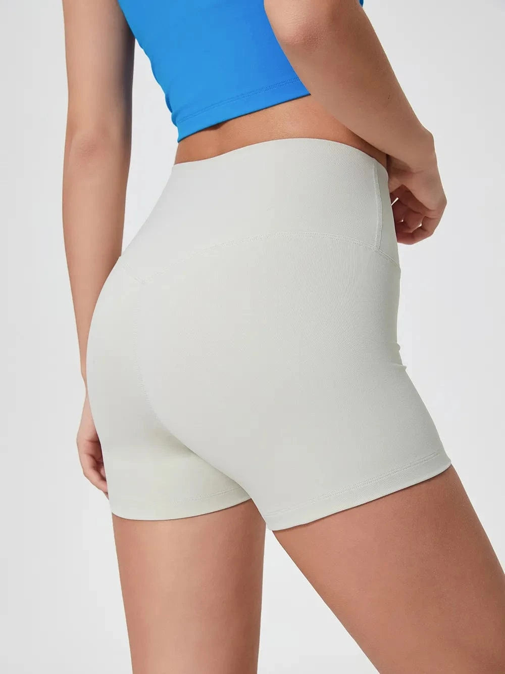Millennia High Waist Active Shorts - ShalayeFashion