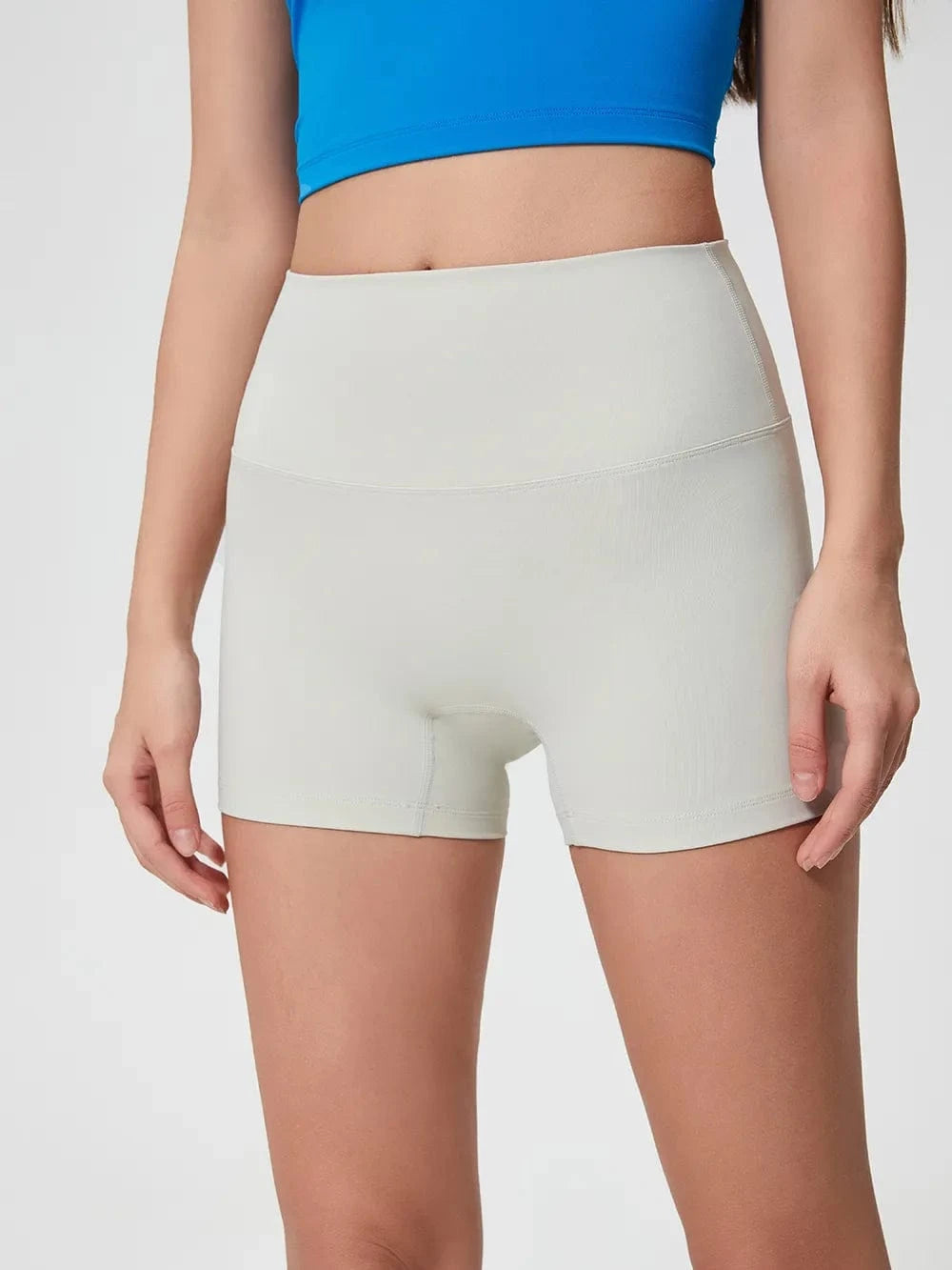 Millennia High Waist Active Shorts - ShalayeFashion