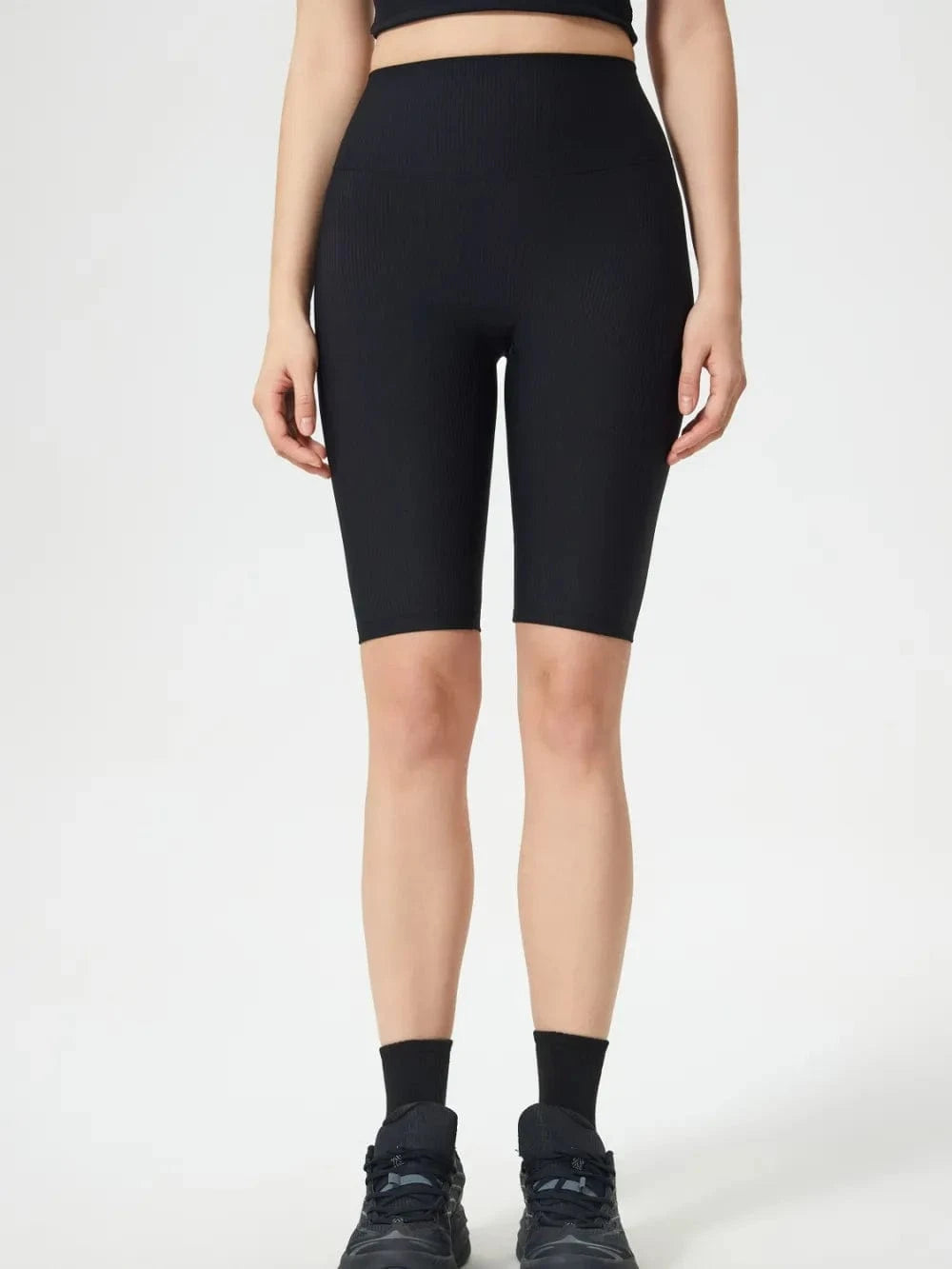 Millennia High Waist Active Shorts - ShalayeFashion