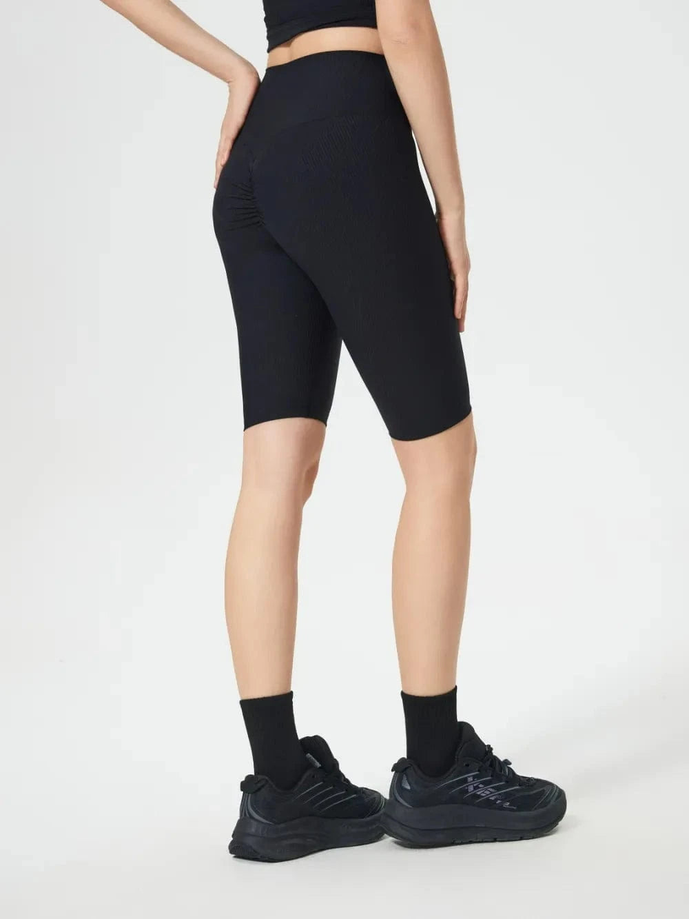 Millennia High Waist Active Shorts - ShalayeFashion